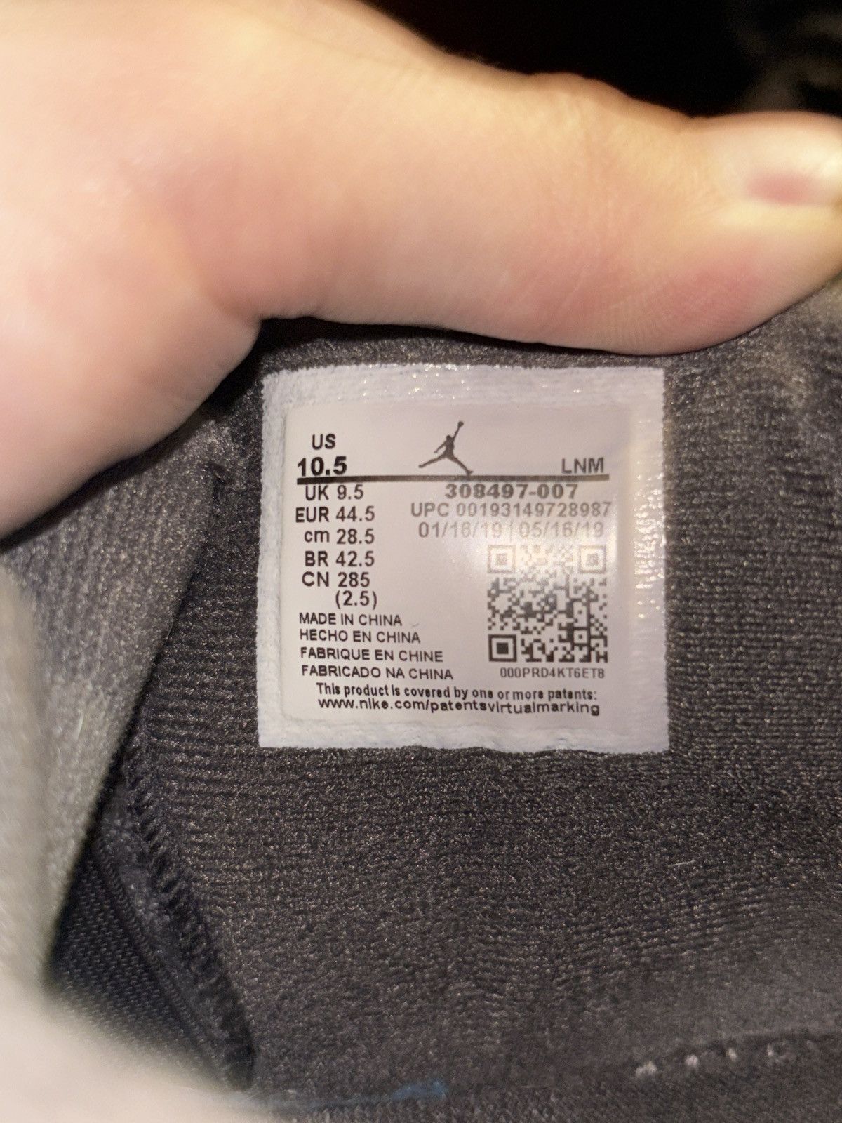Jordan Brand Jordan 4 Cool Grey Size US 10.5 / EU 43-44 - 9 Thumbnail