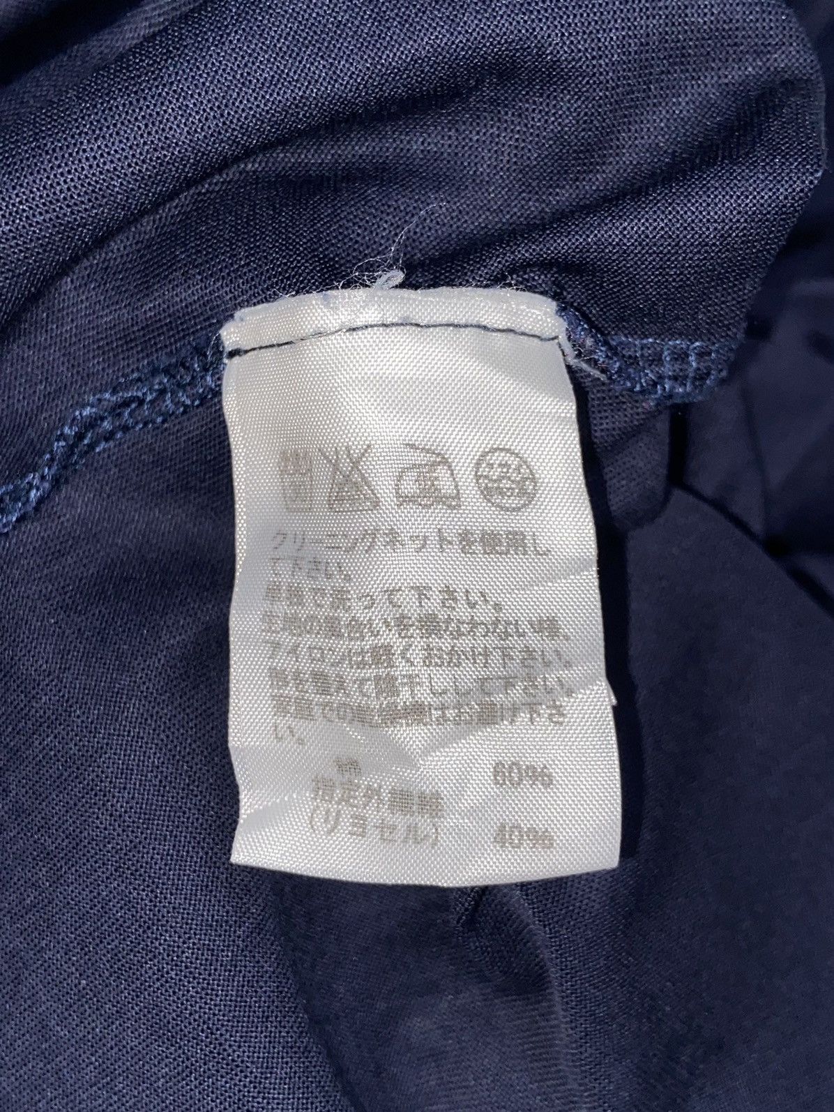 ZUCCA Navy Long T-Shirt