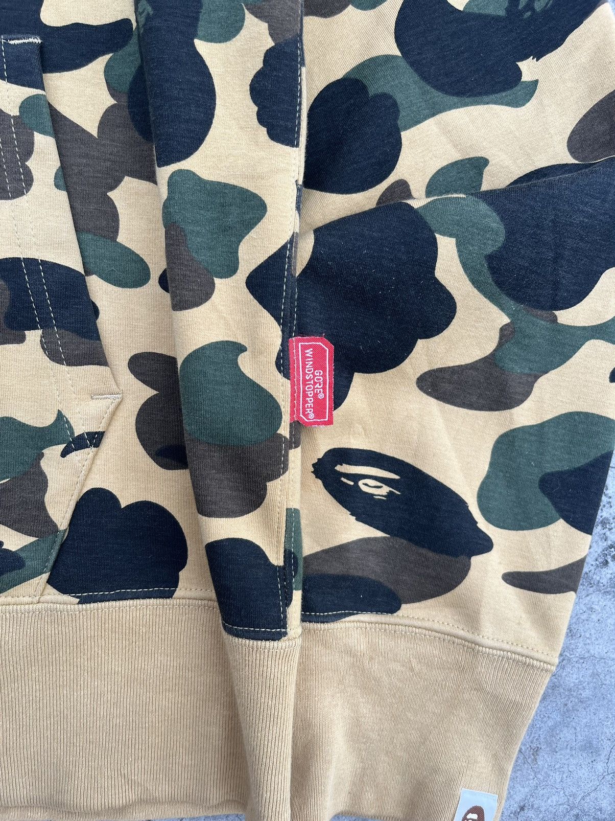 Bape 1st Camo Windstopper Shark Full Zip Hoodie Size US M / EU 48-50 / 2 - 6 Thumbnail