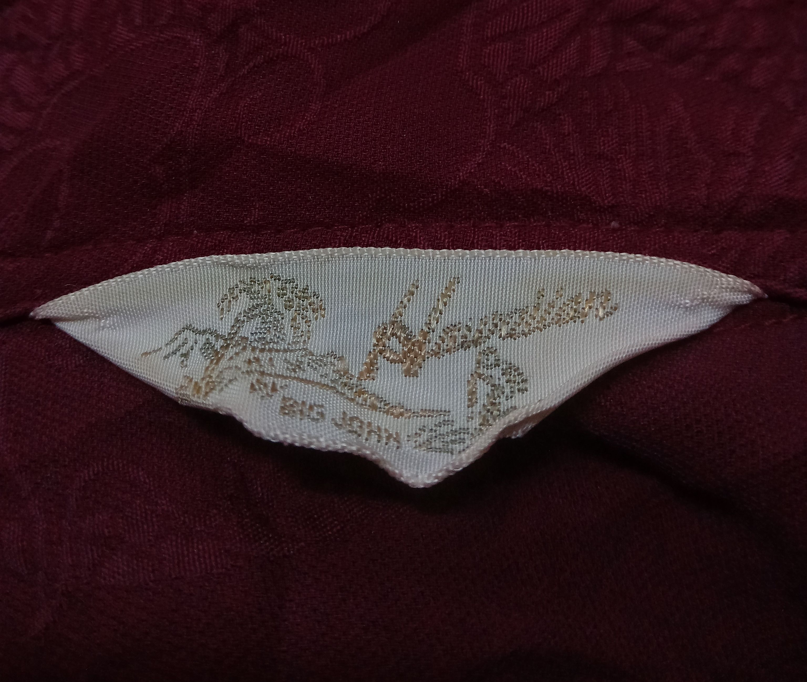 Big John × Vintage Vintage Big John Very Rare Silk Dragon Motive Shirt Size US M / EU 48-50 / 2 - 2 Thumbnail