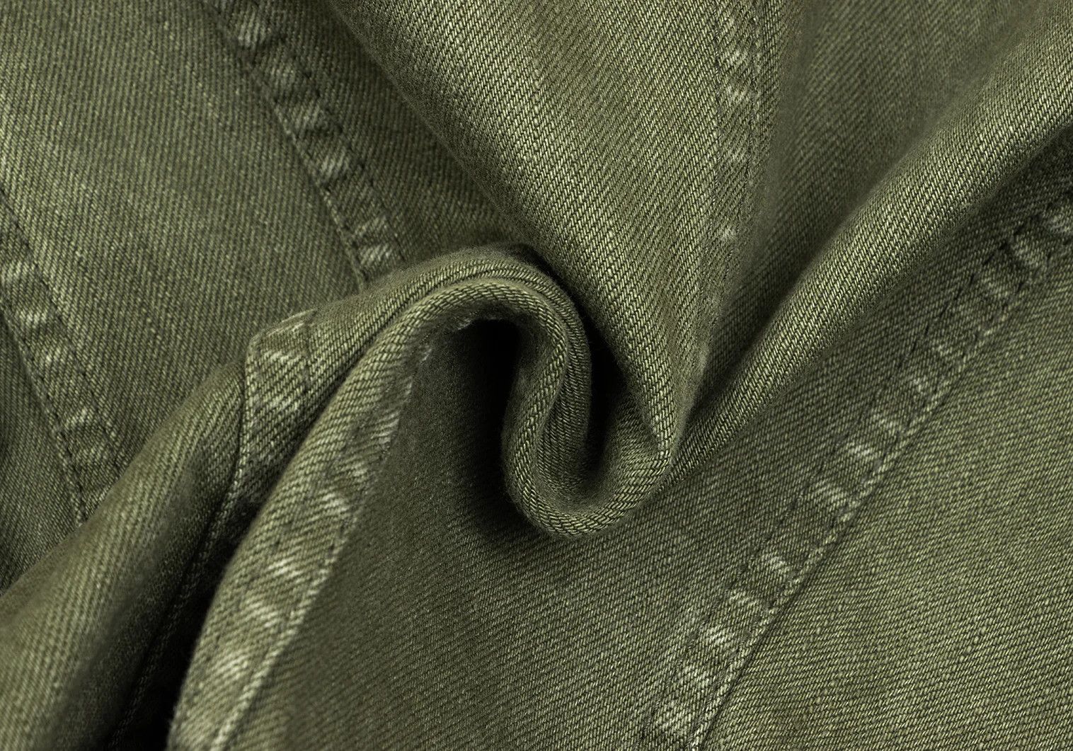 Junya Watanabe Button Design Denim Tailored Jacket in Khaki Size US M / EU 48-50 / 2 - 18 Thumbnail