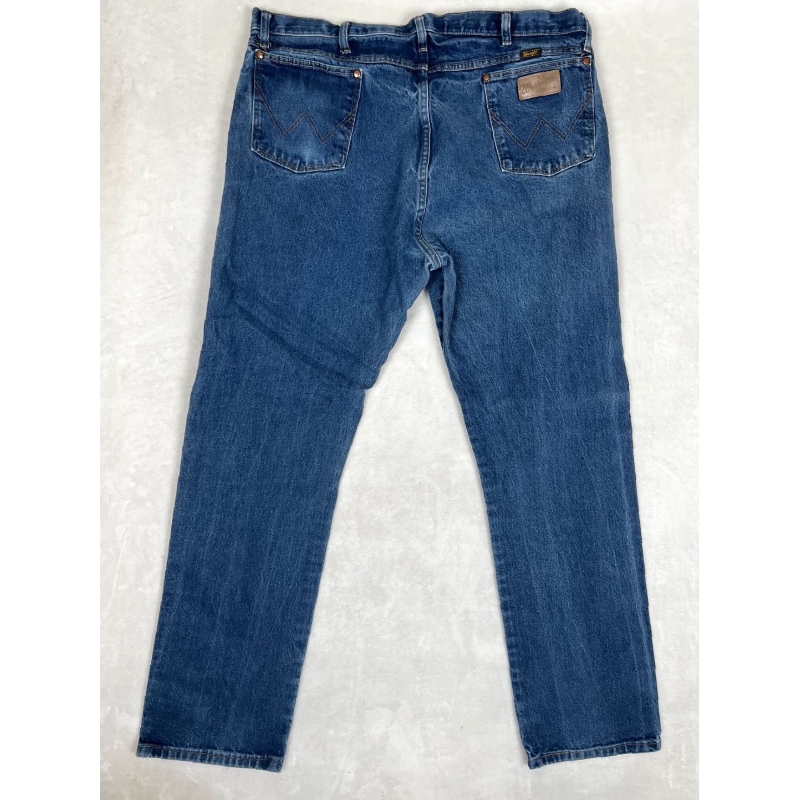 Wrangler VINTAGE Wrangler 13MWZ Jeans Blue Denim 40x34 Regular Fit Cowboy Rodeo Mens Size US 40 / EU 56 - 6 Thumbnail