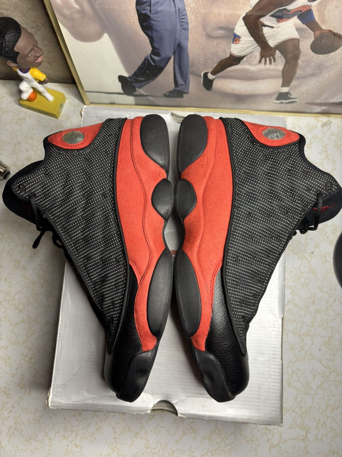 Jordan Brand Air Jordan 13 Retro 2017 Bred 2017 Size US 11.5 / EU 44-45 - 4 Thumbnail