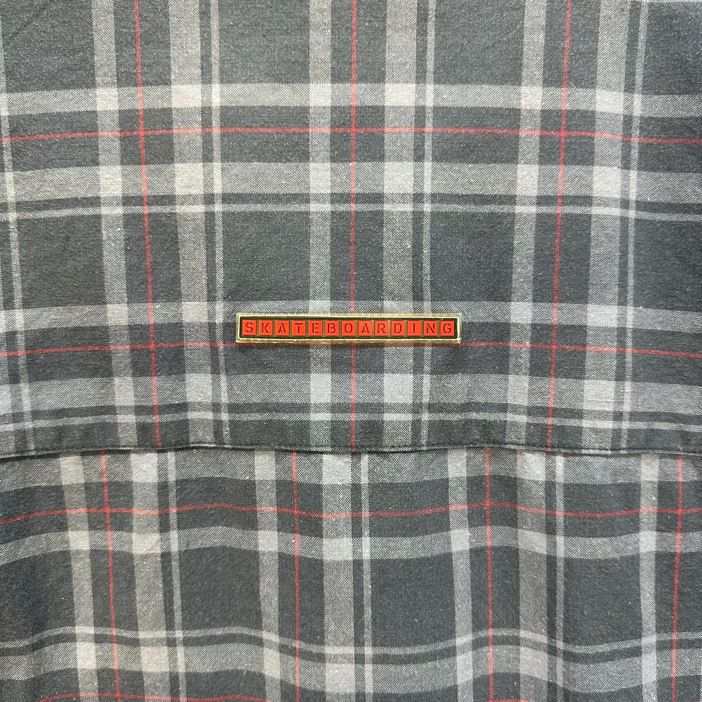 Tony Hawk TONY HAWK SKATE BOARDING CHECKED BUTTON UP SHIRT #8054-198 Size US L / EU 52-54 / 3 - 13 Thumbnail