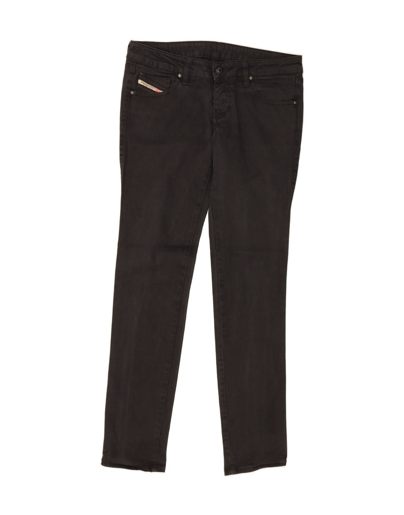 Diesel Womens Skinny Jeans W29 L31 Grey Cotton Size 42" / US 20 - 1 Thumbnail