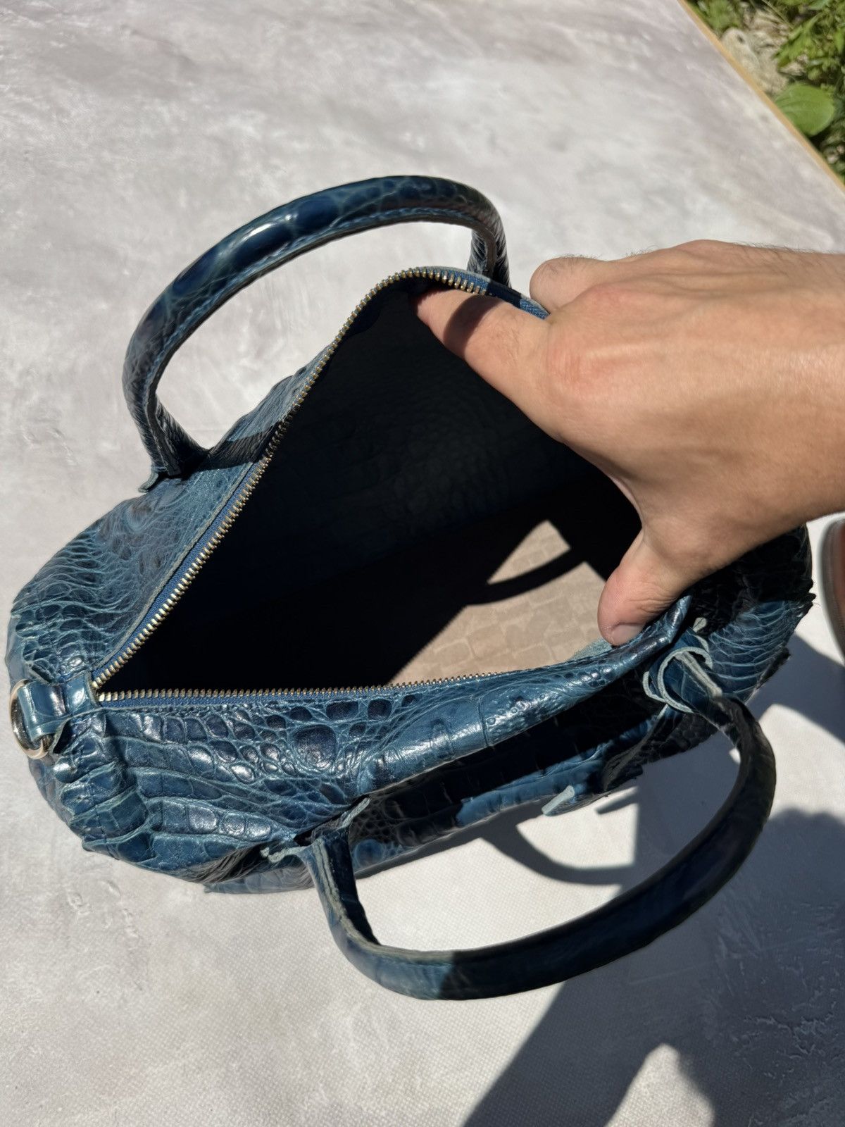 Furla Furla Crocodile Leather Bag Size ONE SIZE - 10 Thumbnail
