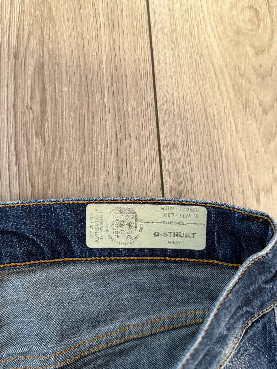 Diesel diesel d-strukt jeans W31 L32 Mens Blue Denim Size US 31 - 6 Thumbnail