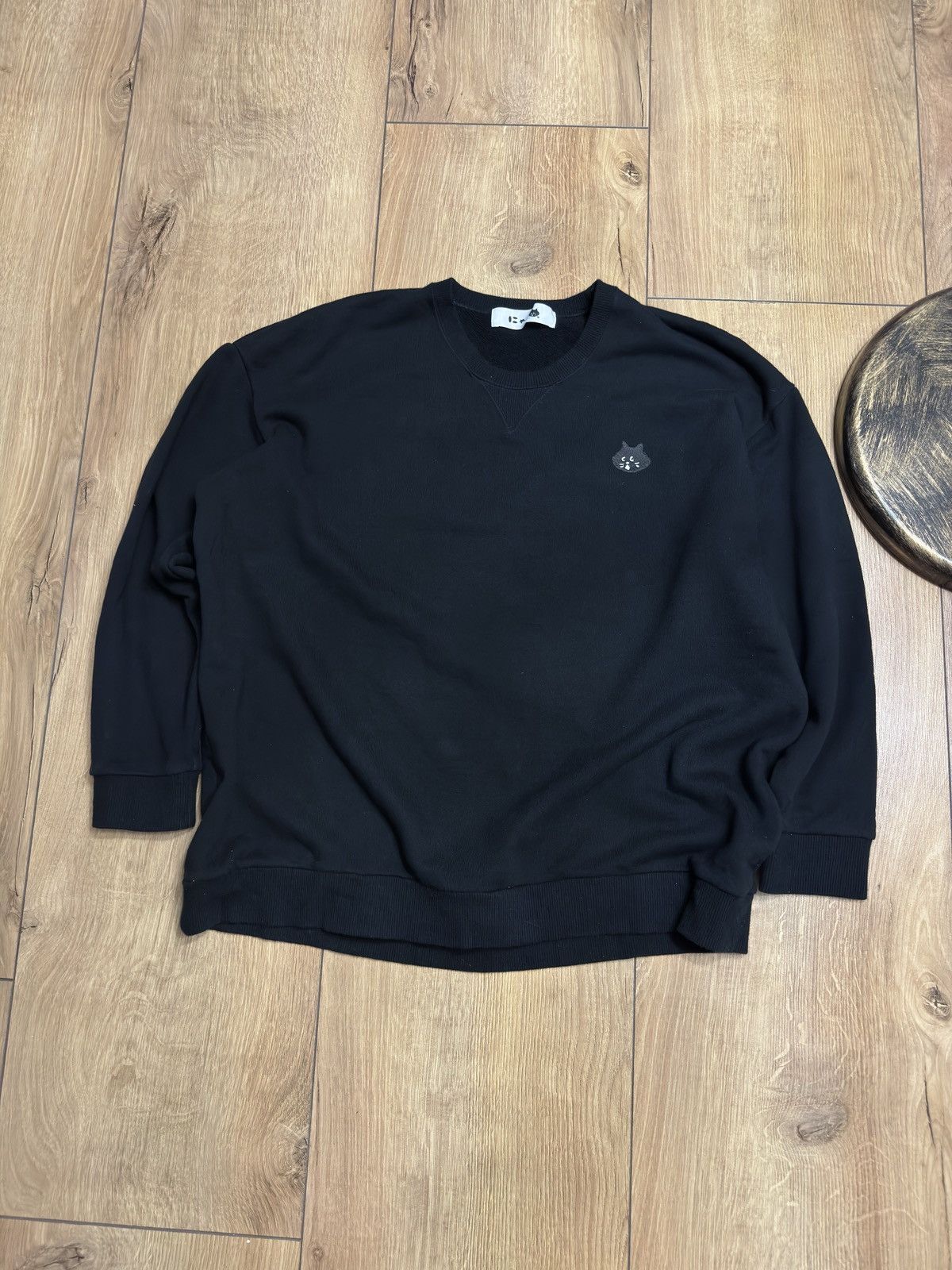 Ne-Net Vintage Ne-Net Issey Miyake Cat Logo Sweatshirt Size M / US 6-8 / IT 42-44 - 2 Thumbnail