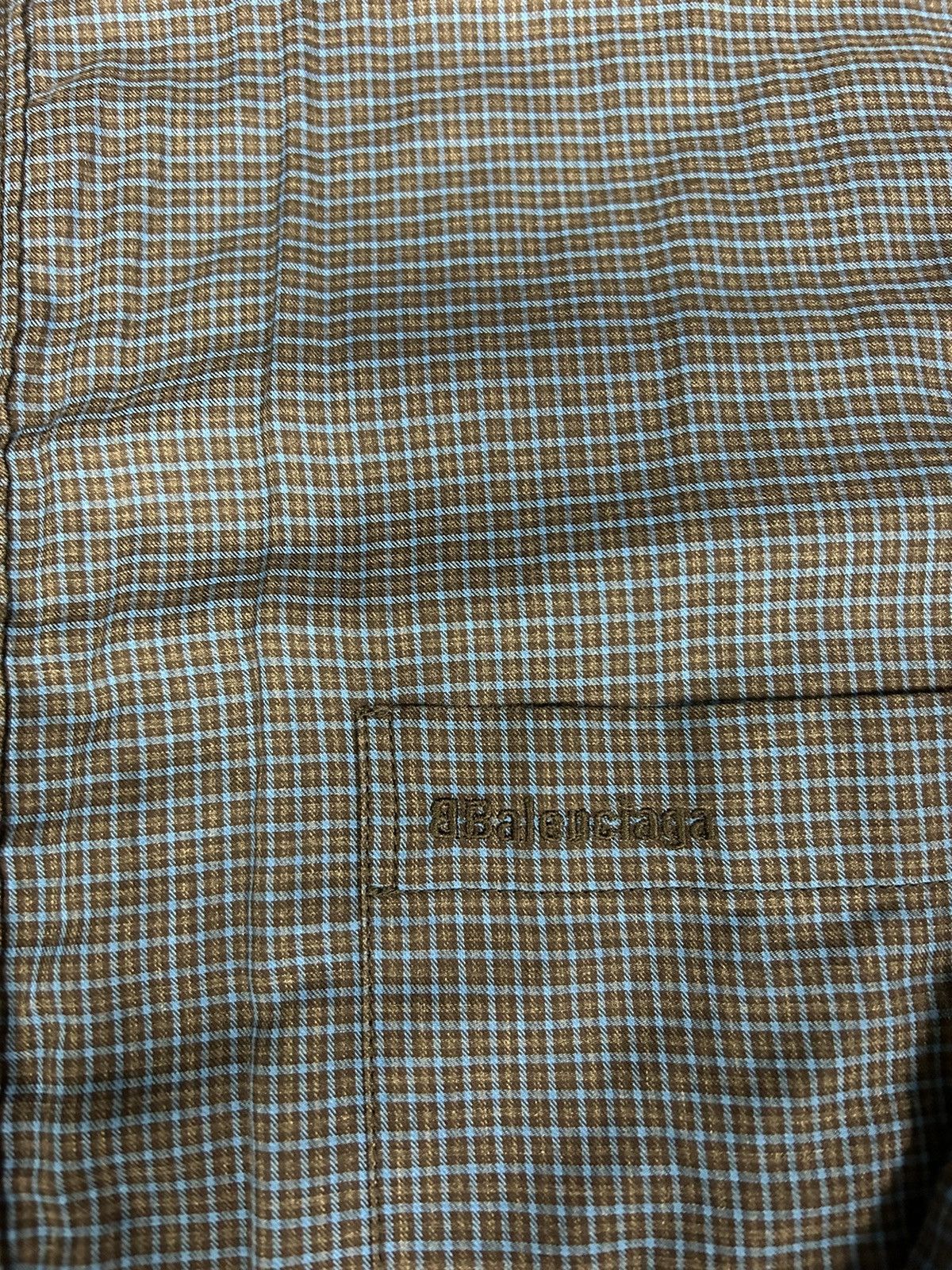 Balenciaga Balenciaga padded checked shirt Size US XL / EU 56 / 4 - 3 Thumbnail