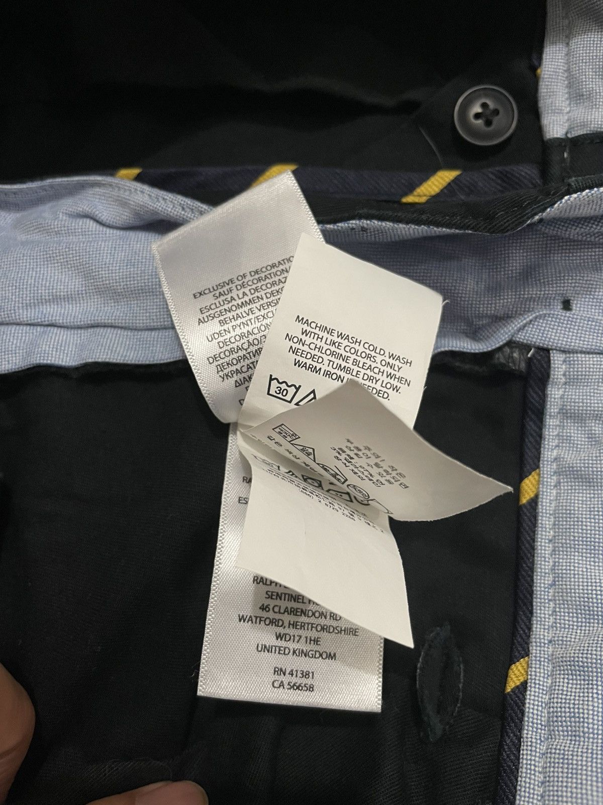 Polo Ralph Lauren Polo ralph lauren pants chino Size US 34 / EU 50 - 11 Thumbnail