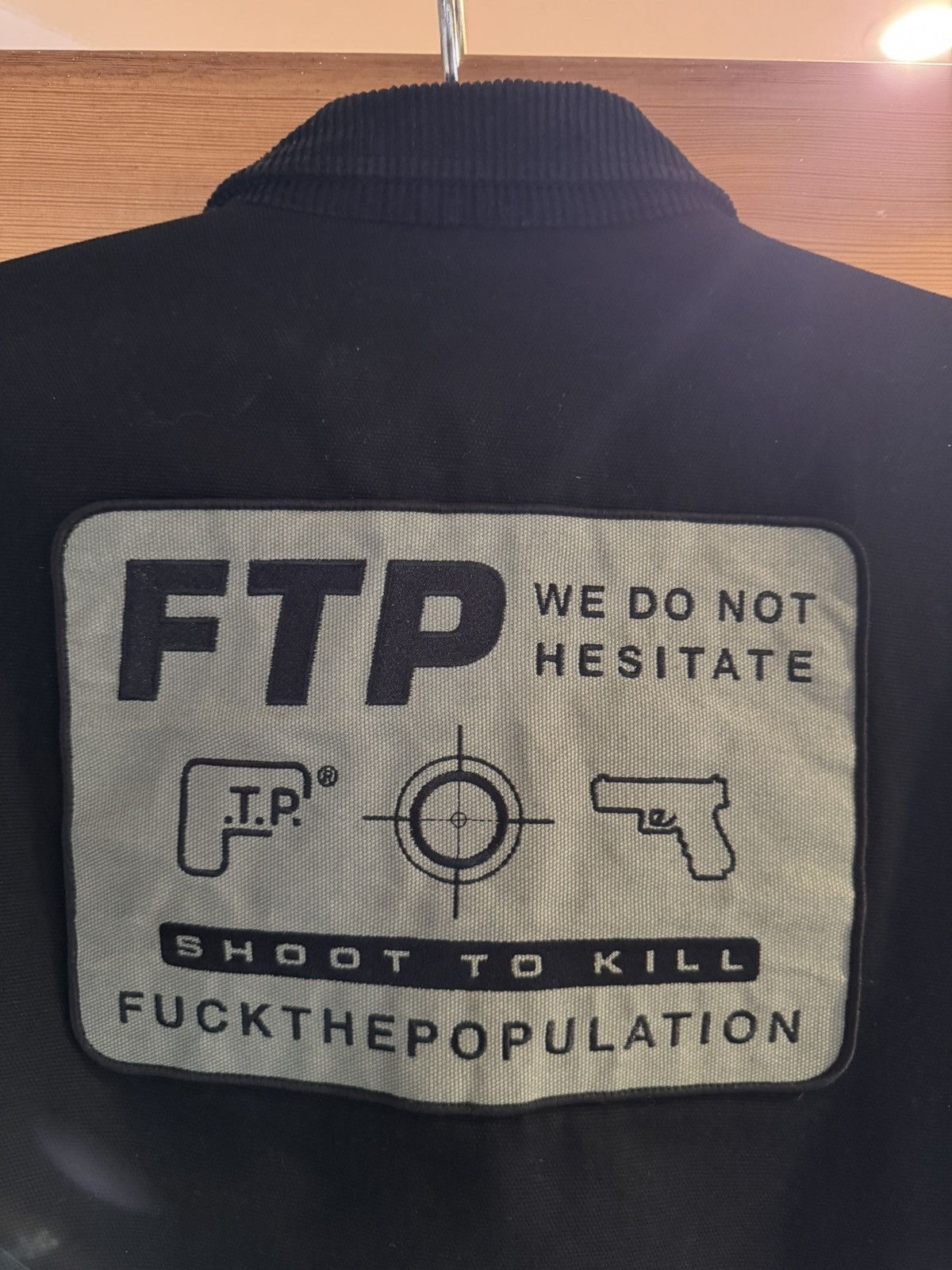 Fuck The Population FTP Shoot To Kill Hunting Jacket – Treebark Camo XL – Rare Size US XL / EU 56 / 4 - 6 Thumbnail
