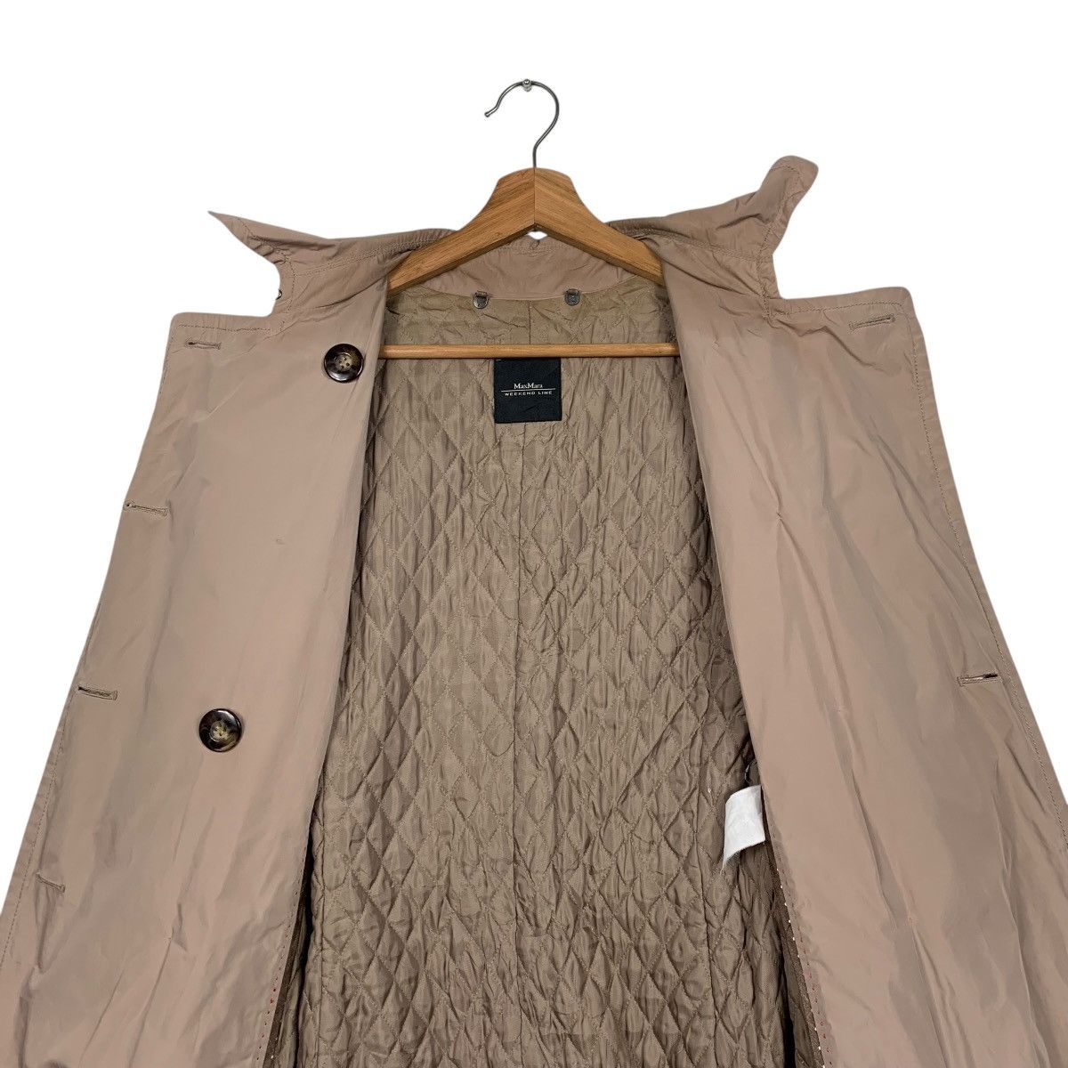 Weekend Max Mara Max Mara Weekend Line Double breasted Trench Coat Size M / US 6-8 / IT 42-44 - 13 Thumbnail