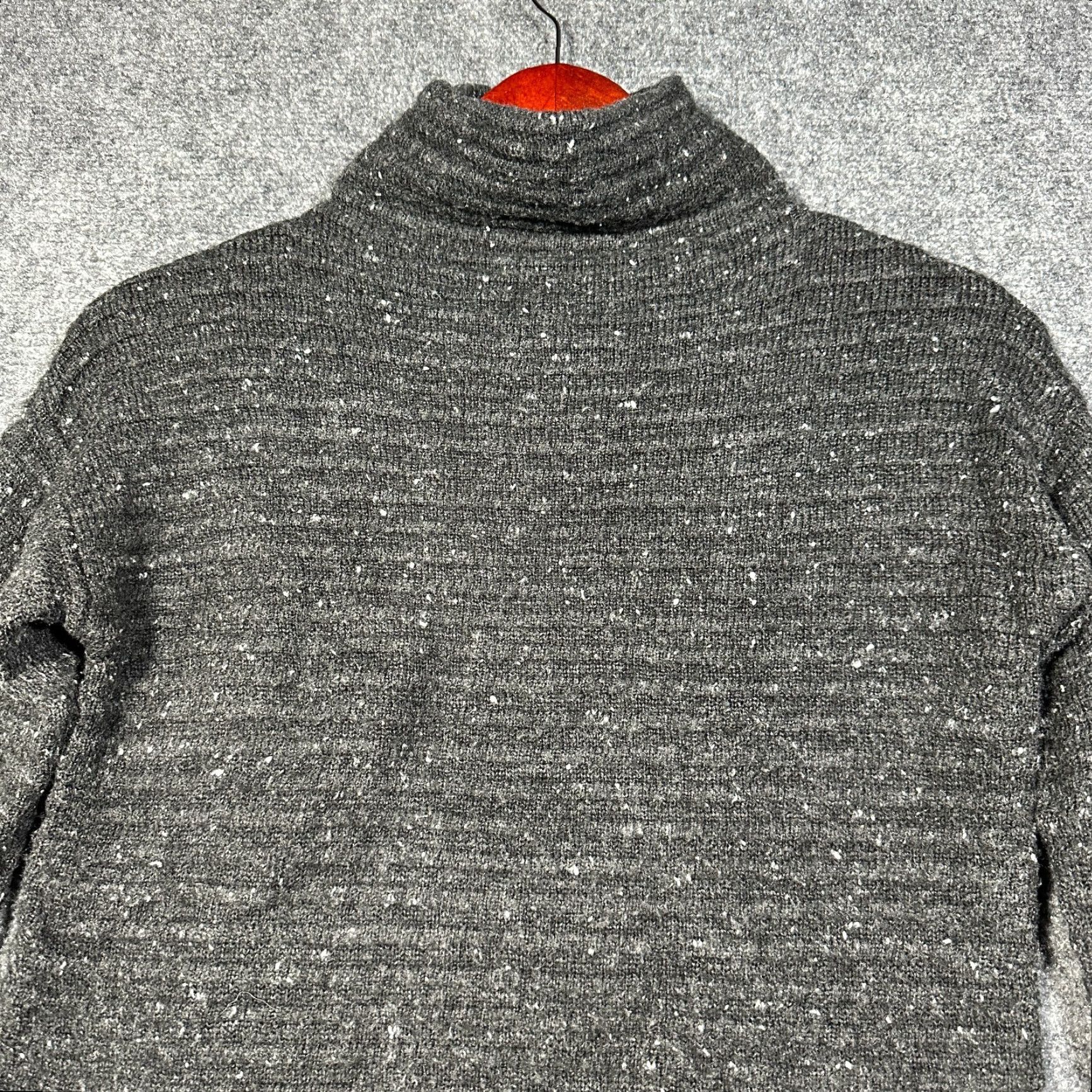 Madewell Madewell Sweater Womens XXS Black Mockneck Solid Pullover Knit Wool Blend Ribbed Cuffs Casual, Classic, Modern, 4-Season, Low-Cost, Regular Fit Size XXS / US 00 / IT 34 - 3 Thumbnail