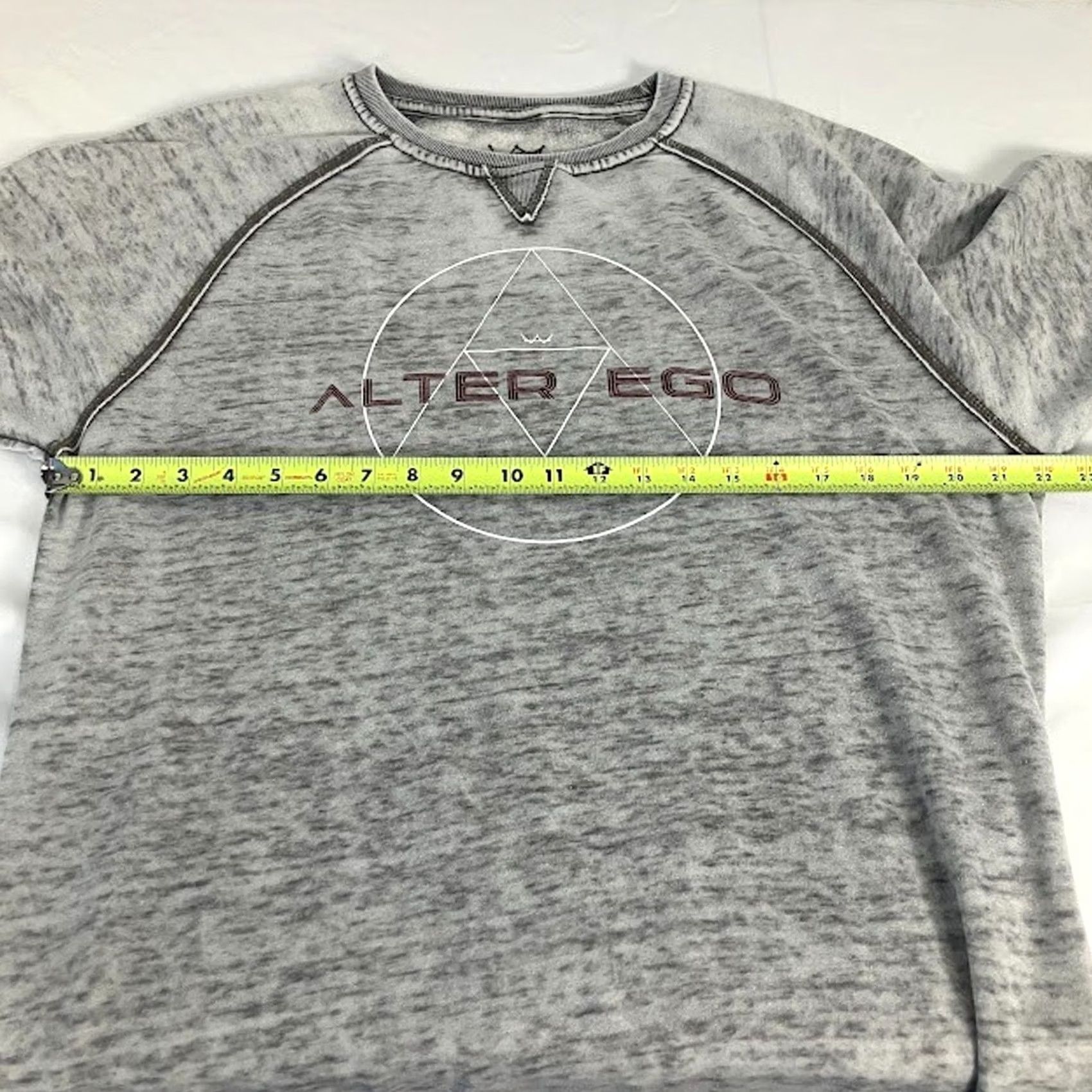 Prince Prince Royce Alter Ego (Genesis/ Enigma) Crewneck Sweatshirt Grey XL Unisex Adults Sweatshirt Pullover Crewneck Lightweight 55% Cotton 45% Polyester Size US XL / EU 56 / 4 - 6 Thumbnail