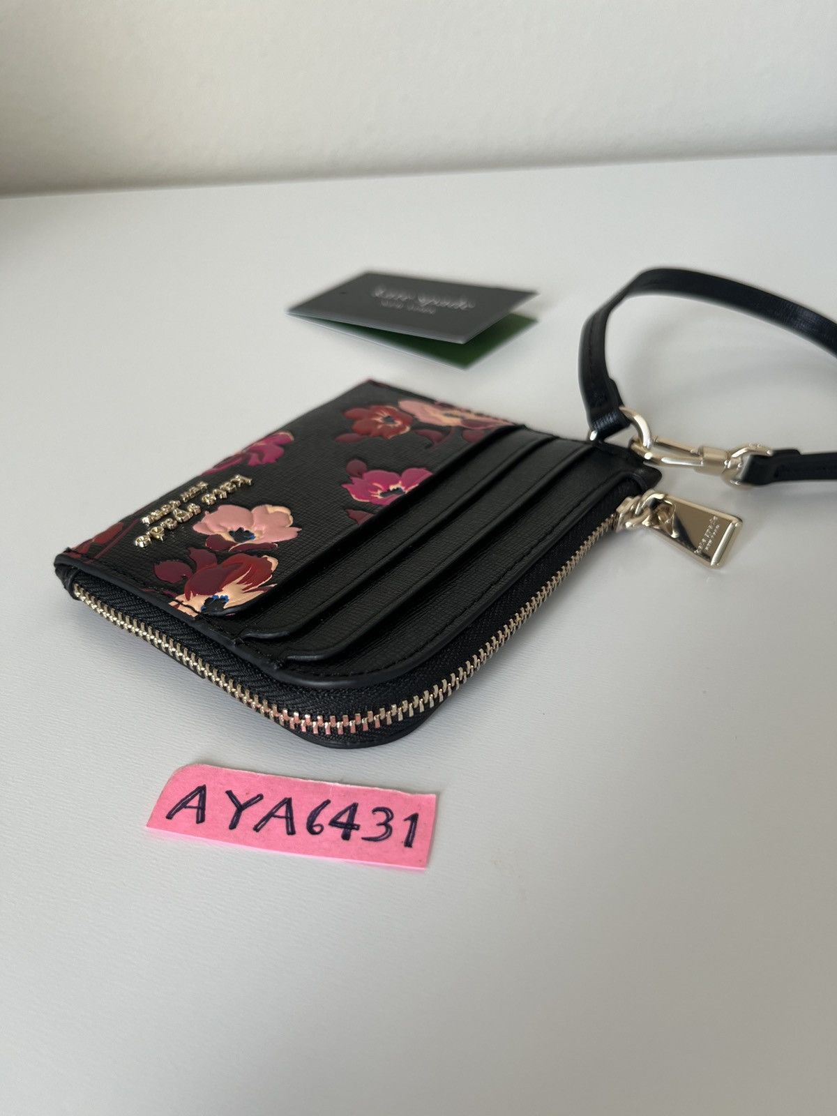 Kate Spade Kate Spade Devin Fall Poppies Coin Card Case Wristlet Size ONE SIZE - 3 Thumbnail