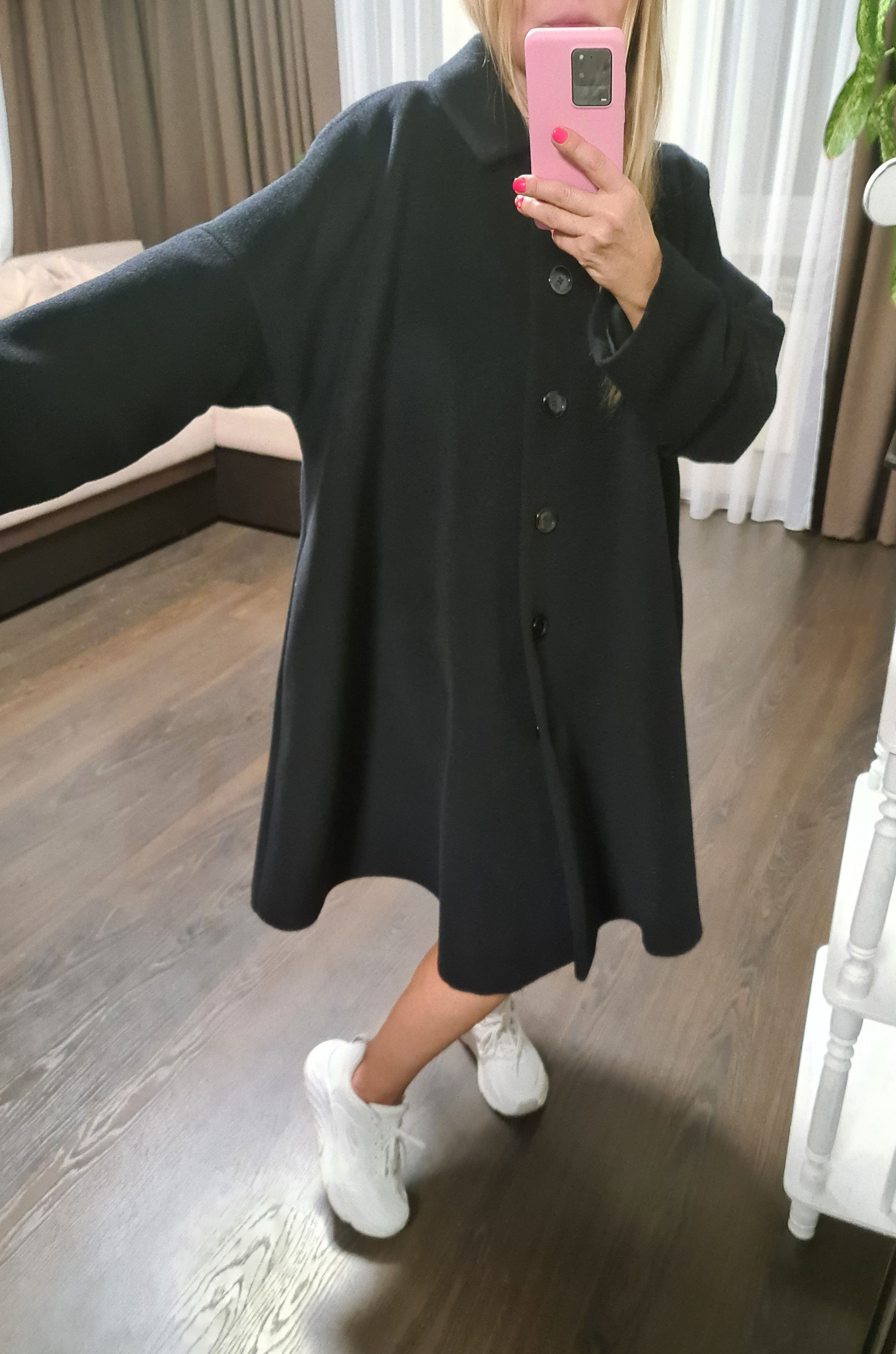 Marimekko Marimekko Wool with Cashmere Loose Coat Size M / US 6-8 / IT 42-44 - 2 Thumbnail