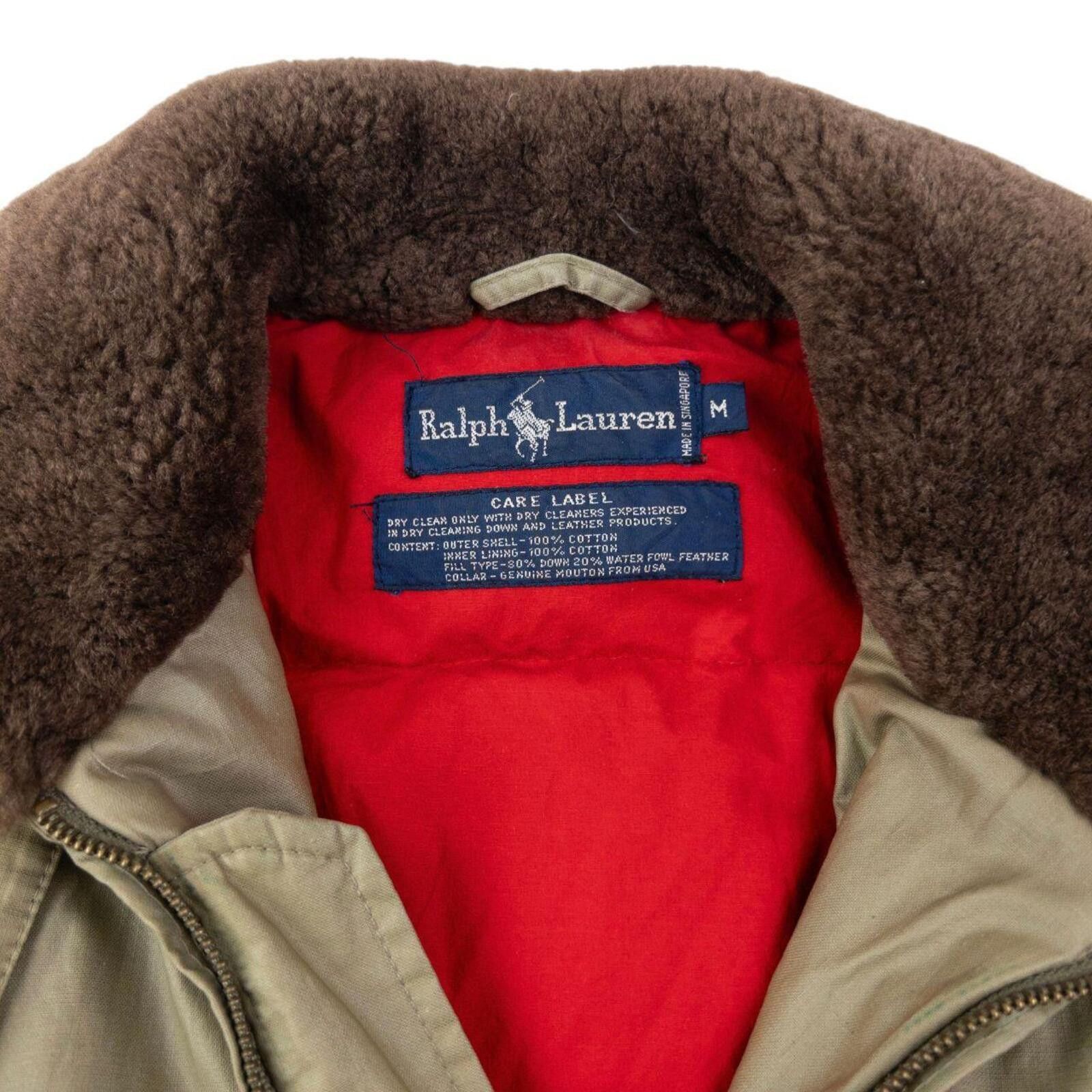 Lauren Ralph Lauren Vintage Ralph Lauren G1 Flight Bomber Jacket Down Jacket S Size US S / EU 44-46 / 1 - 4 Thumbnail