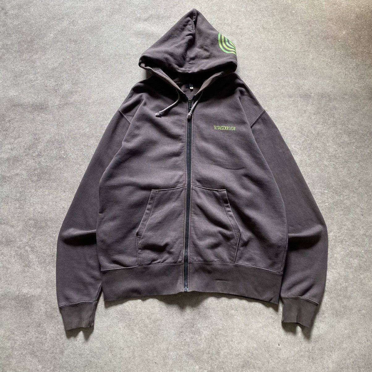 Takeo Kikuchi Takeo Kikuchi Vintage Crazy Fadded hoodie Size US XL / EU 56 / 4 - 1 Thumbnail
