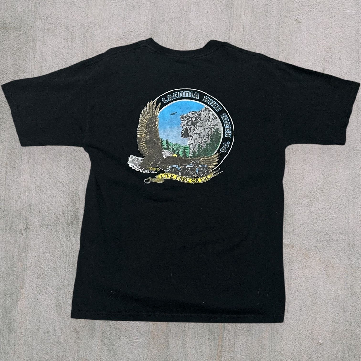 Gildan Live free or die Laconia bike week Size US L / EU 52-54 / 3 - 2 Thumbnail