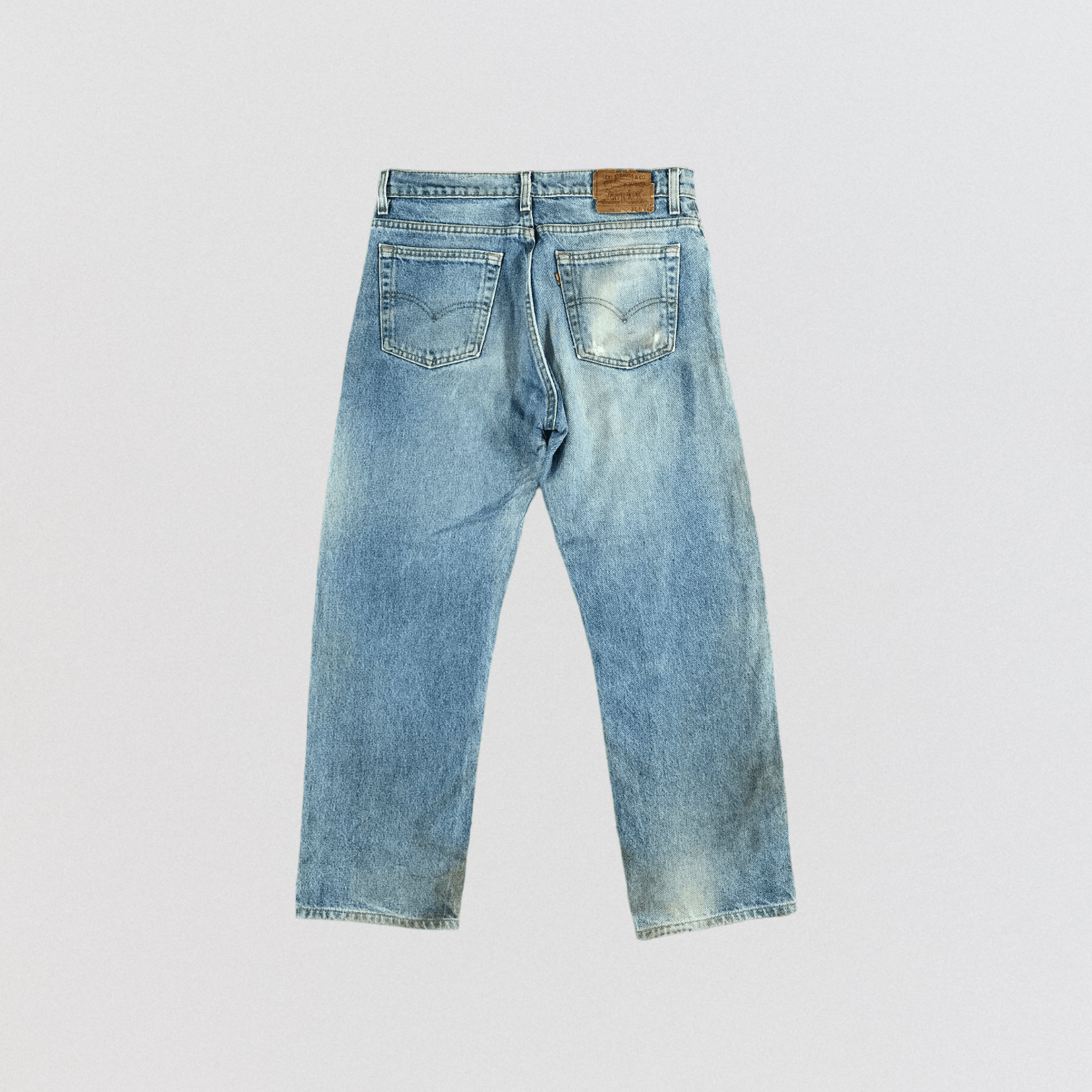Levi's × Vintage Vintage 90s Blue Wash Levis 505 Jeans-JM2174 Size US 33 - 2 Thumbnail