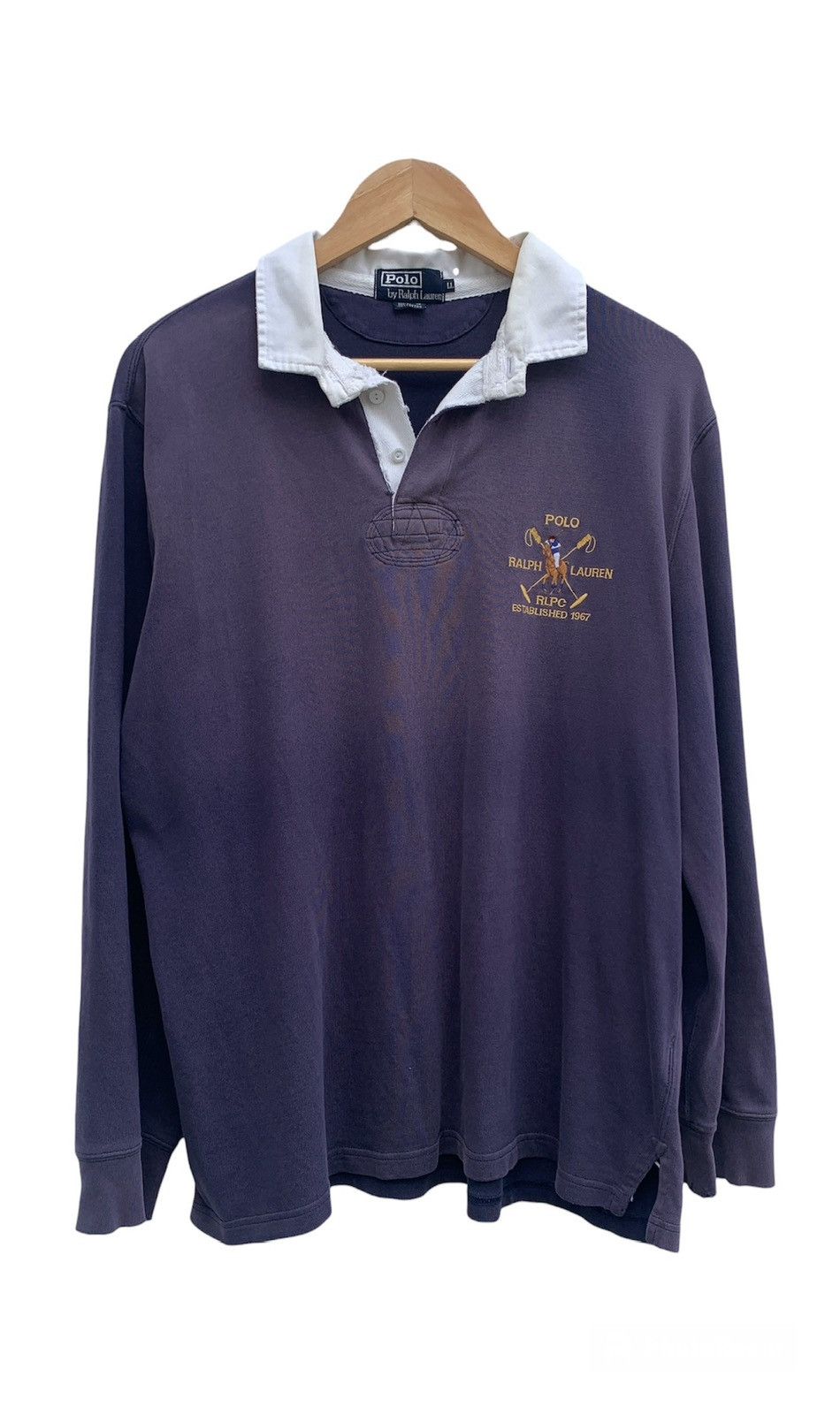 Vintage Polo Ralph Lauren Rugby Faded Tee