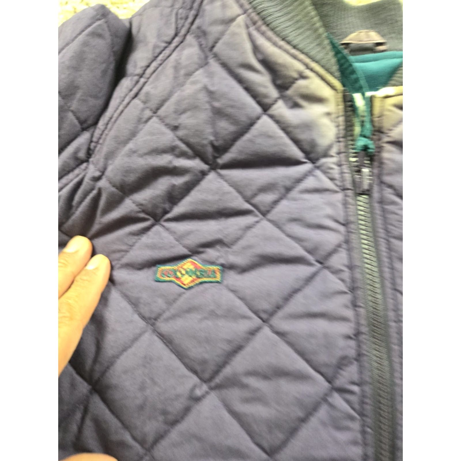 Vintage VINTAGE Columbia Quilted Jacket Mens XL Purple Full Zip Radial Sleeve 80s Size US XL / EU 56 / 4 - 5 Thumbnail
