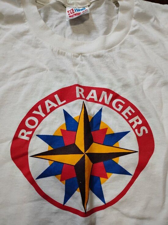 Hanes Vintage Royal Rangers Church Christian Jesus T-Shirt Size US XXL / EU 58 / 5 - 1 Thumbnail