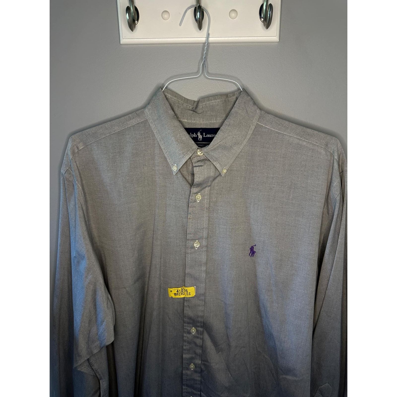Ralph Lauren Ralph Lauren Yarmouth Pinpoint Oxford Dress Shirt 16.5 Size US L / EU 52-54 / 3 - 6 Thumbnail