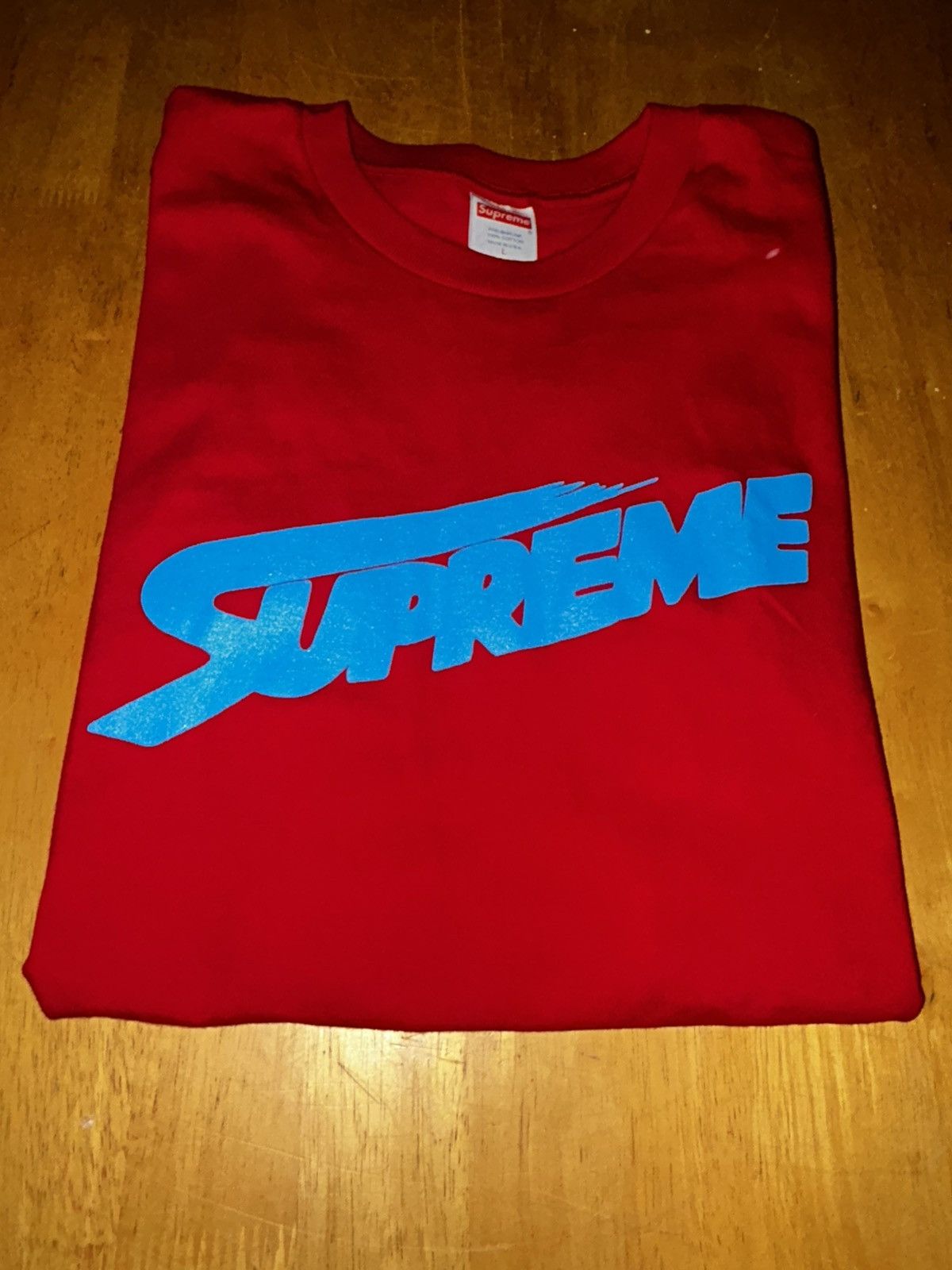 Supreme Supreme Mont Blanc Tee T-Shirt Size XXL Red FW23 Size US S / EU 44-46 / 1 - 2 Thumbnail