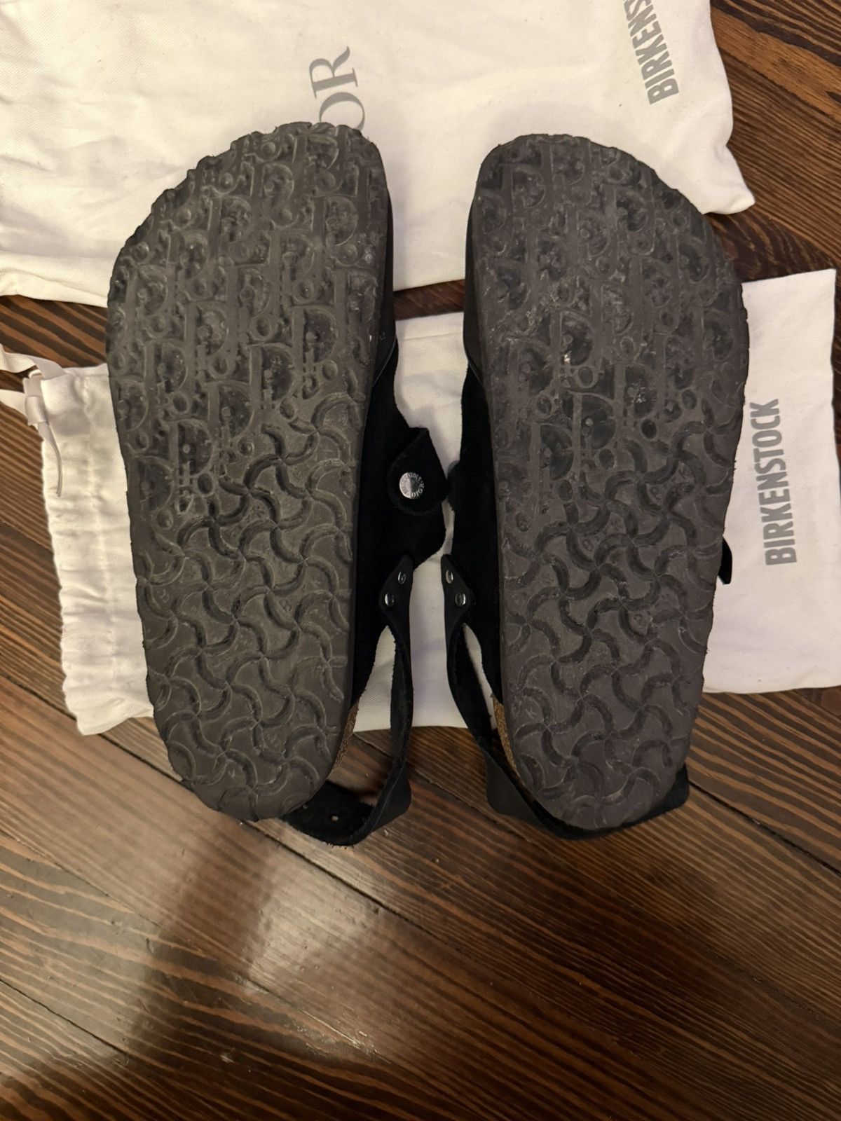 Birkenstock × Dior Dior x Birkenstock Black Sandals Size 44 Size US 11 / EU 44 - 7 Thumbnail