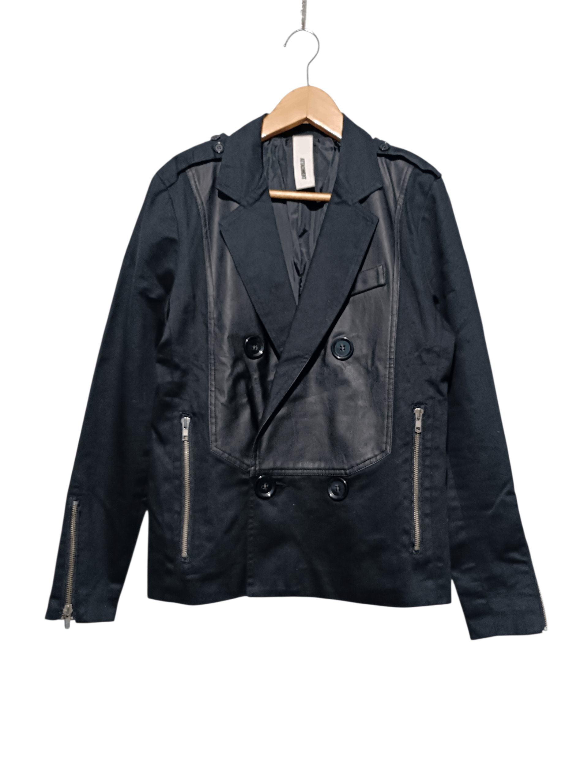 Kazuyuki Kumagai Attachment Kazuyuki Kumagai Attachment Double Breasted Blazer Jacket Size US M / EU 48-50 / 2 - 1 Thumbnail