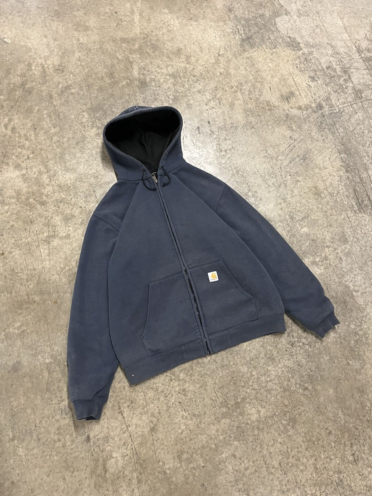 Carhartt × Vintage Carhartt thermal lined zip up vintage hoodie skater hype Size US XL / EU 56 / 4 - 4 Thumbnail