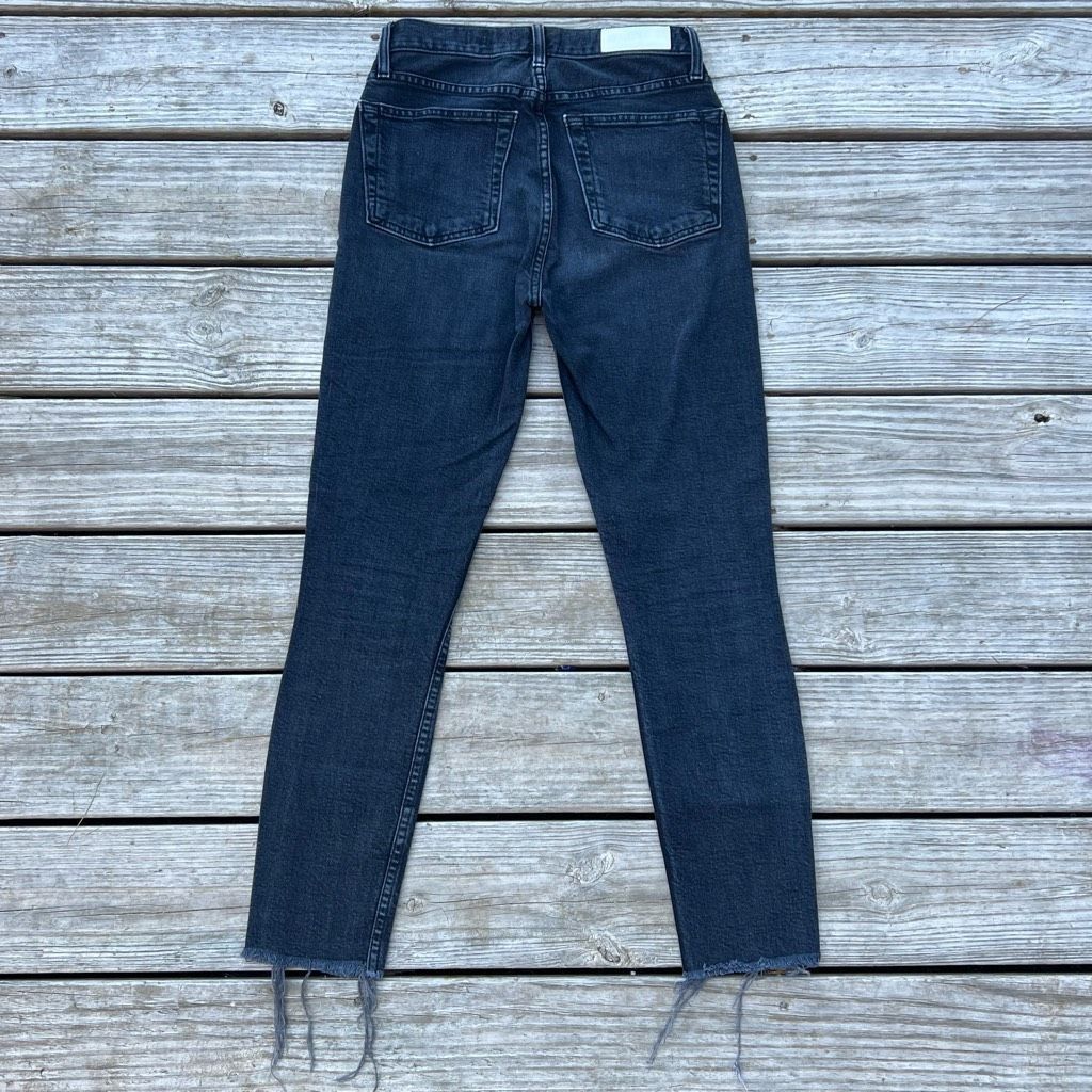 RE/DONE RE/DONE Originals High-Rise Skinny Ankle Jeans Button Fly Wo Size 26" / US 2 / IT 38 - 3 Thumbnail