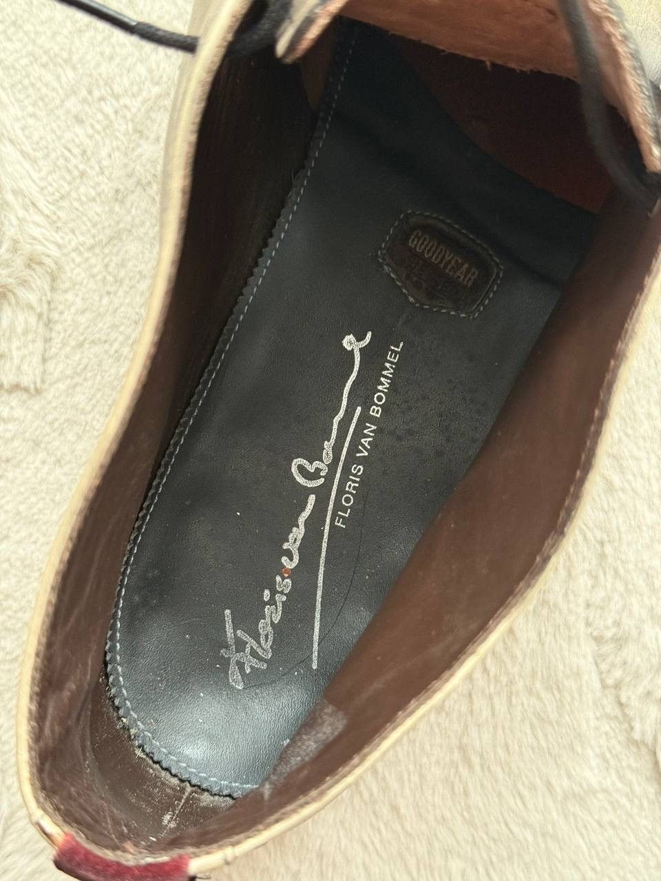 Floris van Bommel Floris Van Bommel Vintage Avant Garde Faded Leather Shoes Size US 8 / EU 41 - 12 Thumbnail