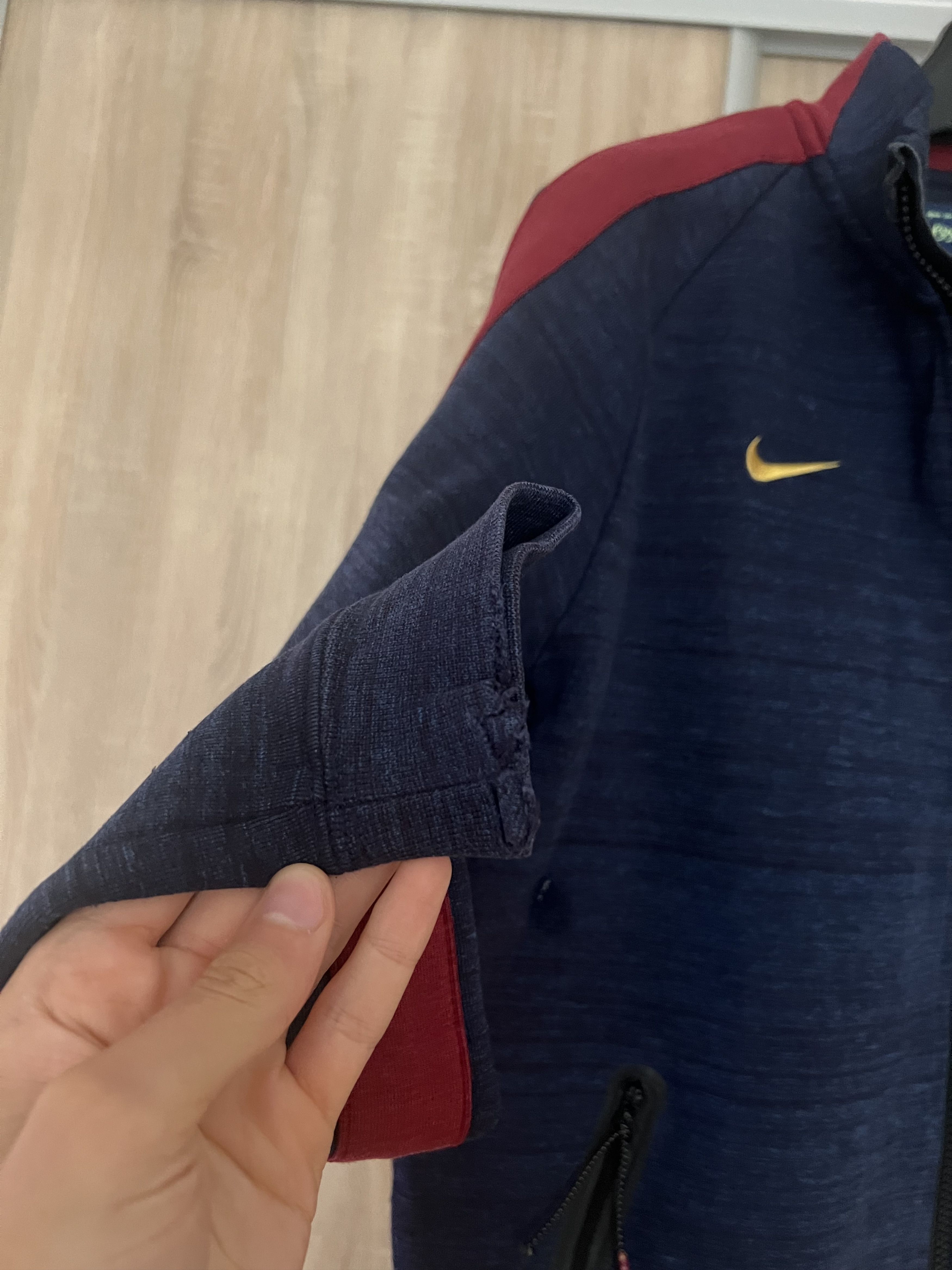 Nike Nike FC Barcelona blue tech fleece windrunner hoodie jacket Size US M / EU 48-50 / 2 - 8 Thumbnail