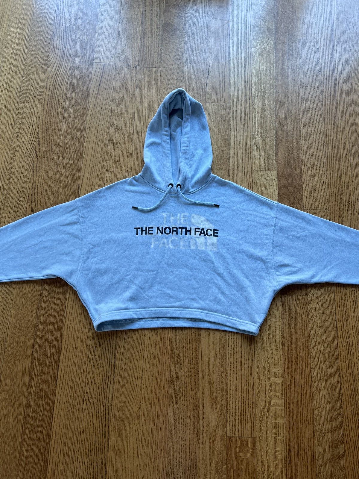 The North Face Cropped North Face Logo Hoodie Size S / US 4 / IT 40 - 3 Thumbnail