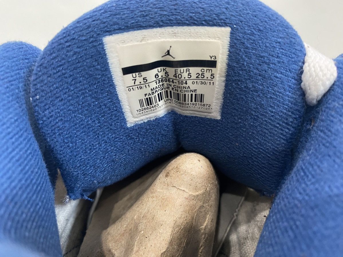 Jordan Brand 2011 True Blue Jordan 3’s Size US 7.5 / EU 40-41 - 6 Thumbnail