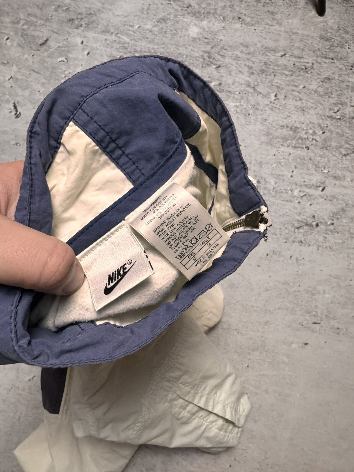 Nike × Nike ACG NIKE COURT VINTAGE BASIC LOGO OVERSIZE NYLON LIGHT JACKET Size US M / EU 48-50 / 2 - 5 Thumbnail