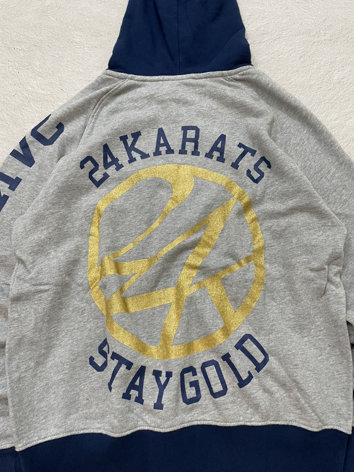 Hysteric Glamour 2000s Hysteric Hooded 24karats Stay Gold Graphic Zip Y2K Size US L / EU 52-54 / 3 - 7 Thumbnail