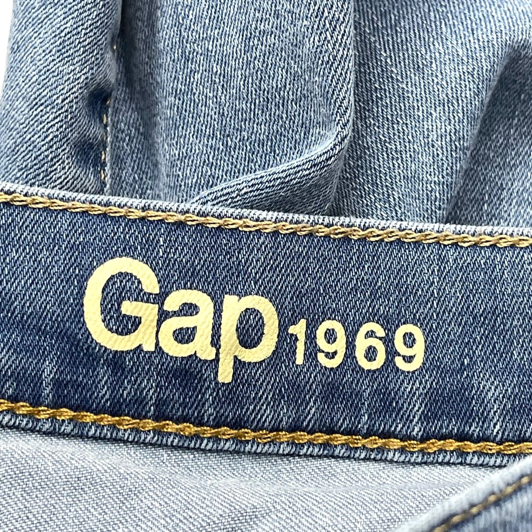Gap Gap Cropped Jeans Women Size 27 Blue Denim Mid Rise Capsule 5-Pocket Cropped Jeans Womens Stretch Cotton Polyester Spandex Size 27" / US 4 / IT 40 - 5 Thumbnail