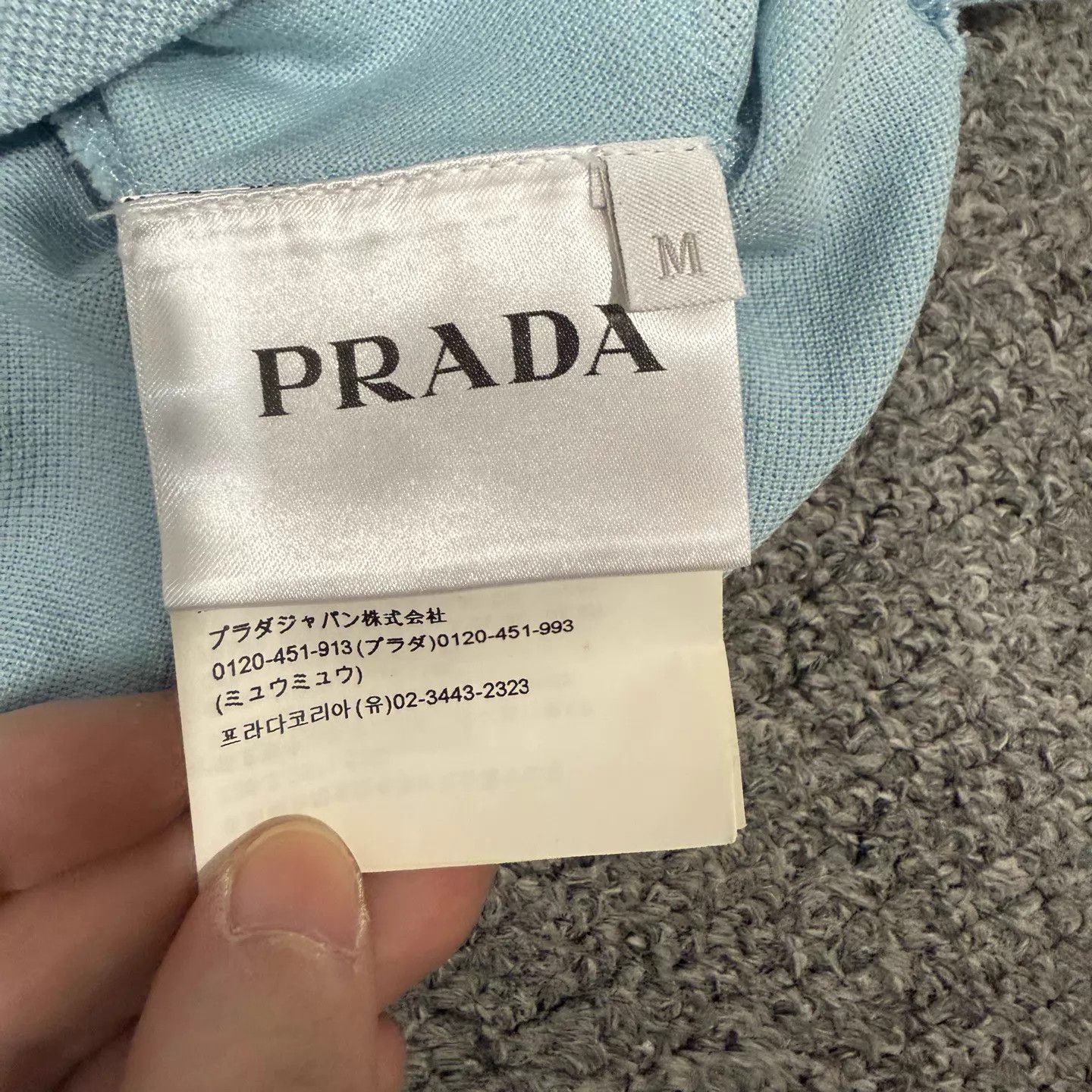 Prada Prada SS Patch Triangle Logo Short Sleeve M 99new Size US M / EU 48-50 / 2 - 4 Thumbnail