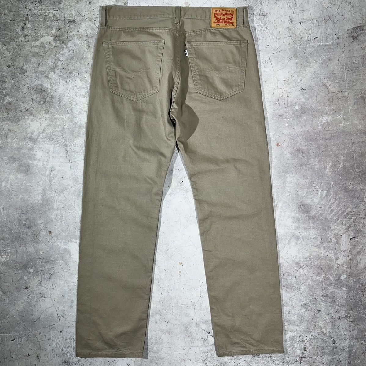 Levi's Levi’s 505 white tab pants Size US 36 / EU 52 - 1 Thumbnail