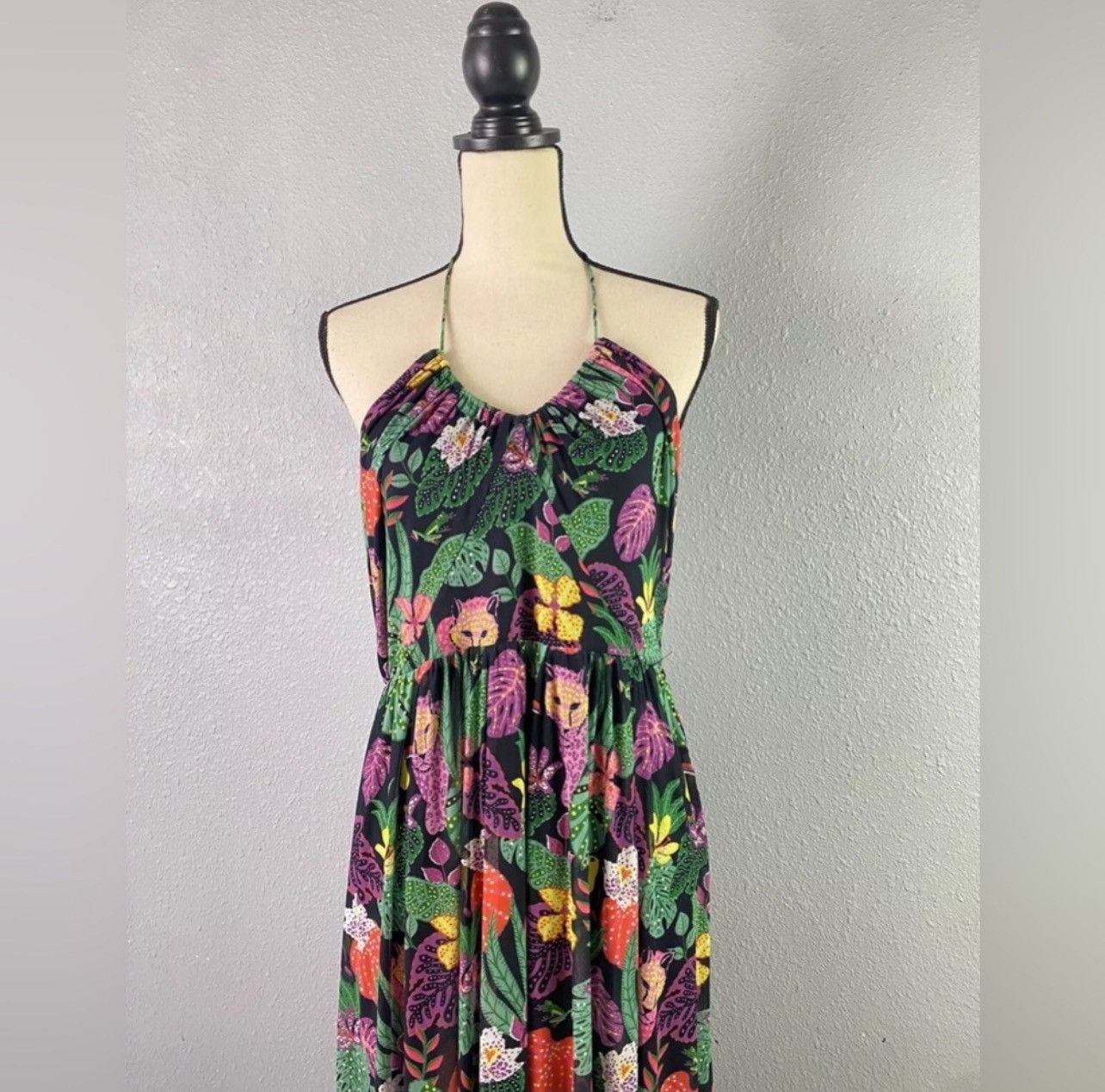 Betsey Johnson Betsey Johnson Women’s Paulina Halter Maxi Dress Black XL Size XL / US 12-14 / IT 48-50 - 6 Thumbnail