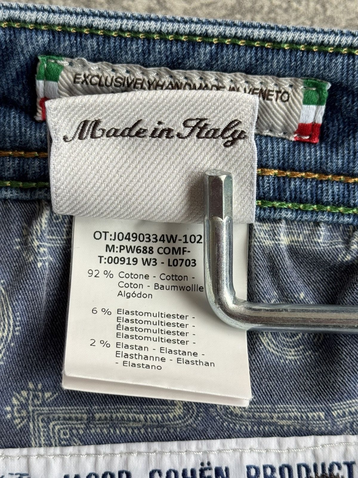 Jacob Cohen Jacob Cohen J688 Comf Blue Jeans Size 34 Size US 34 / EU 50 - 10 Thumbnail