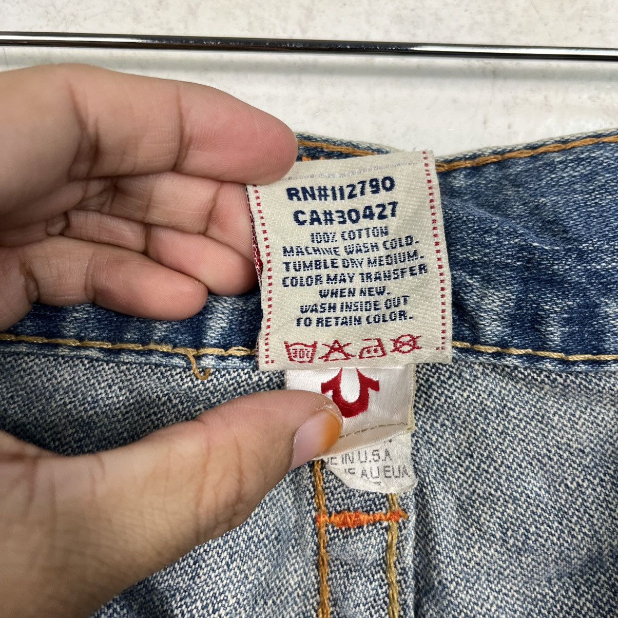 True Religion Vintage True Religion Custom Short Denim Jeans Size US 36 / EU 52 - 13 Thumbnail