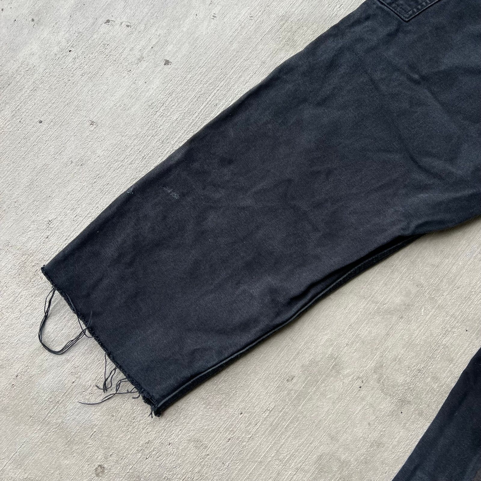 Carhartt × Vintage Carhartt faded black double knee work wear carpenter pants Size US 34 / EU 50 - 9 Thumbnail