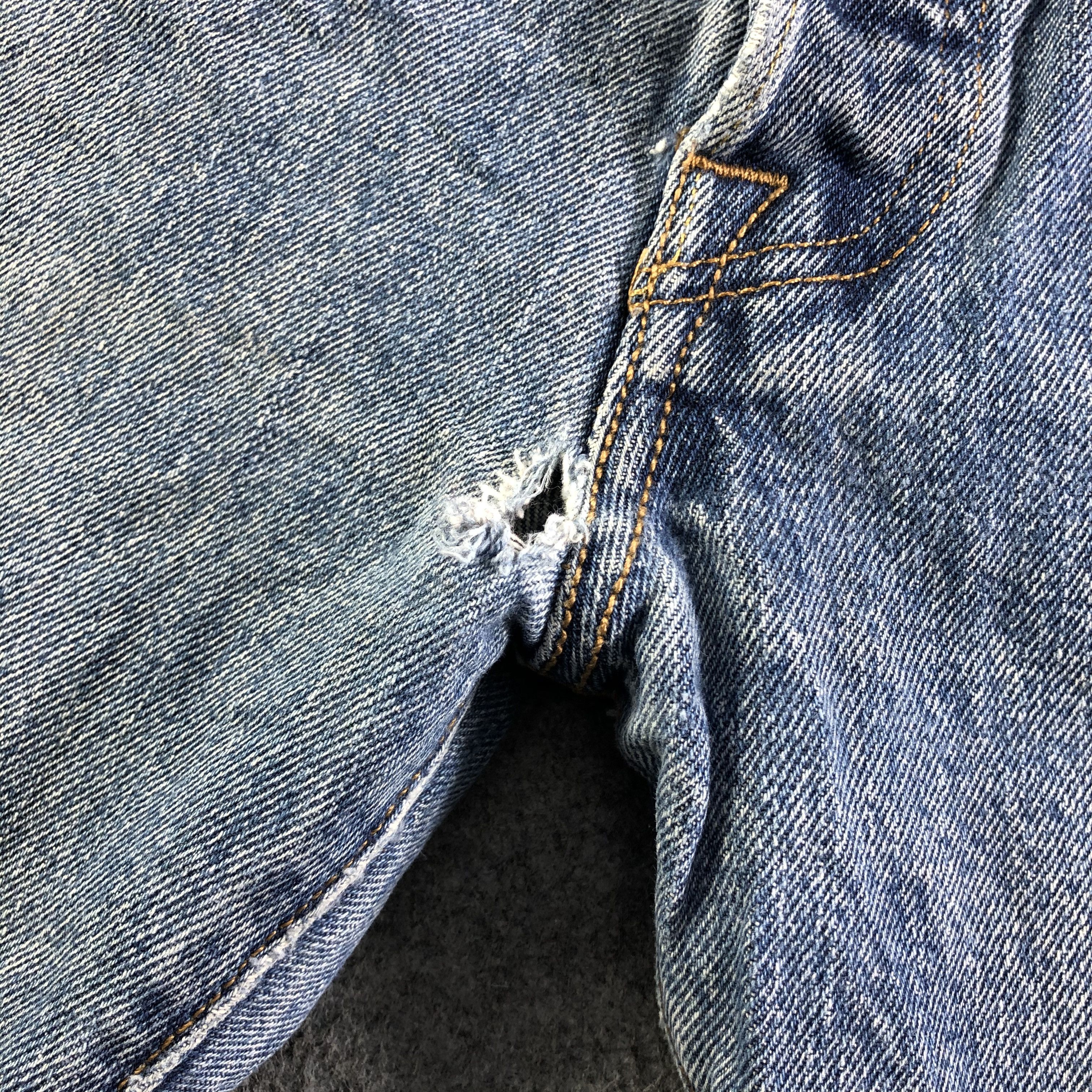 Levi's Vintage Blue Wash Levis 501 Jeans-J4512 Size US 29 - 8 Thumbnail