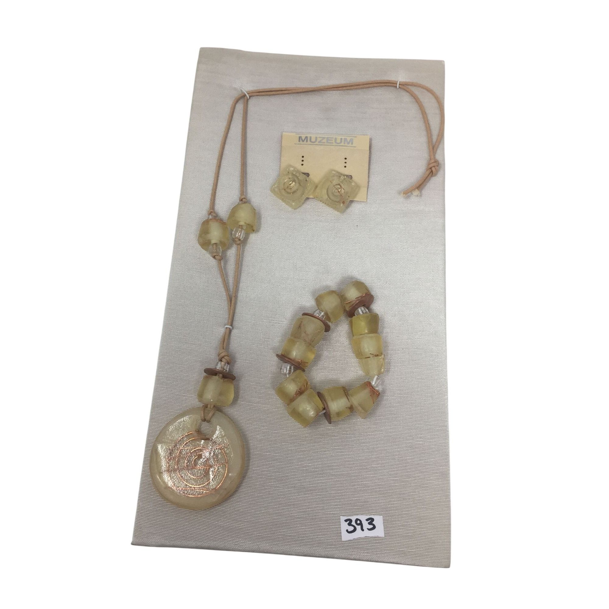Other Muzeum Women's Necklace, Earrings and Bracelet Size ONE SIZE - 1 Thumbnail
