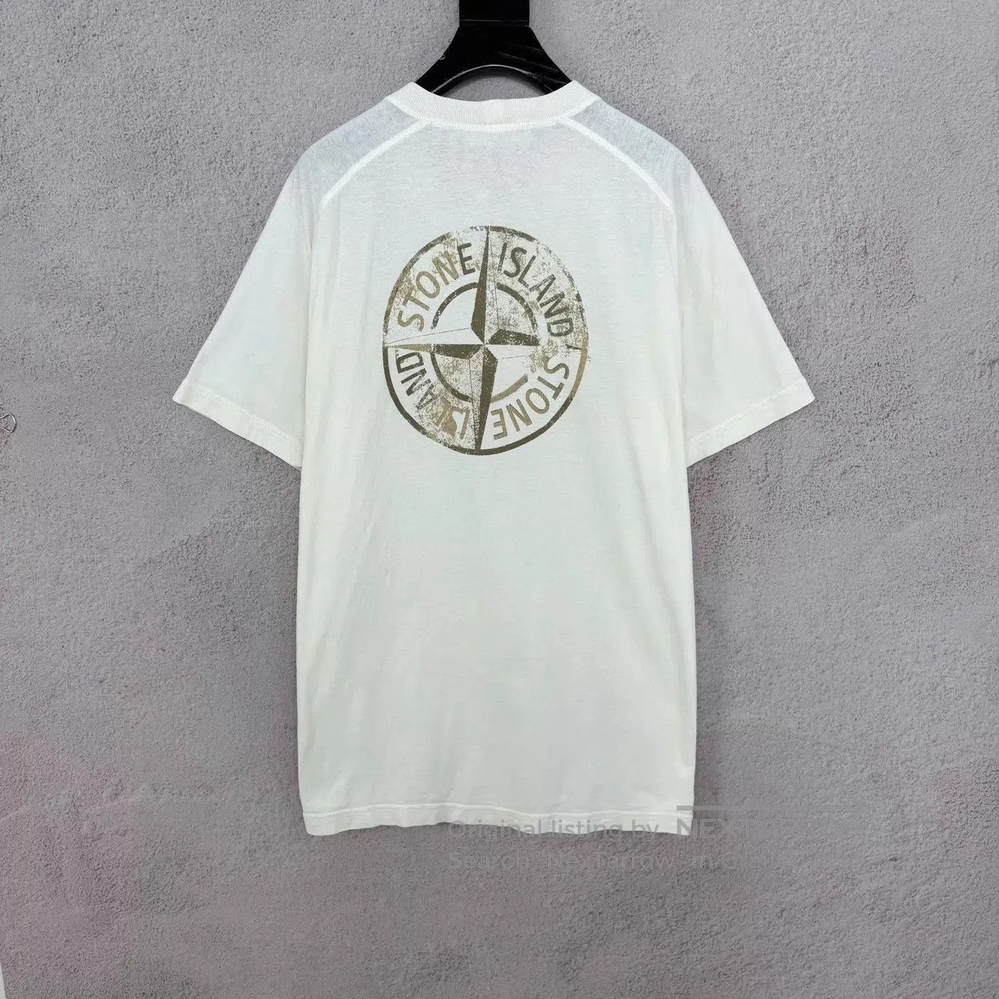 Stone Island White Short-Sleeve Crewneck Shirt. Size US XXL / EU 58 / 5 - 2 Thumbnail