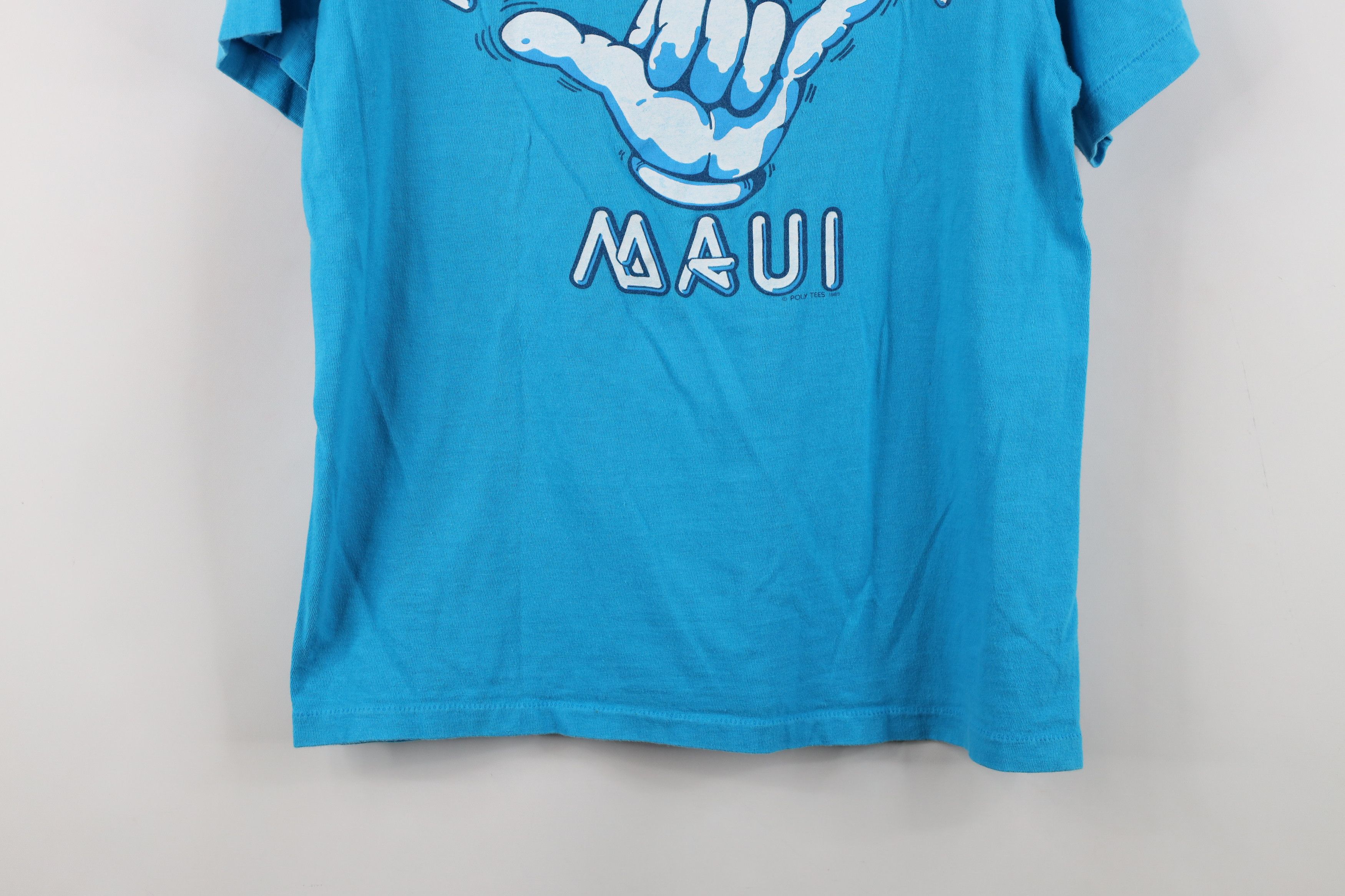 Vintage Vintage 80s Streetwear Hawaii Hang Loose Surfing T-Shirt USA Size M / US 6-8 / IT 42-44 - 13 Thumbnail